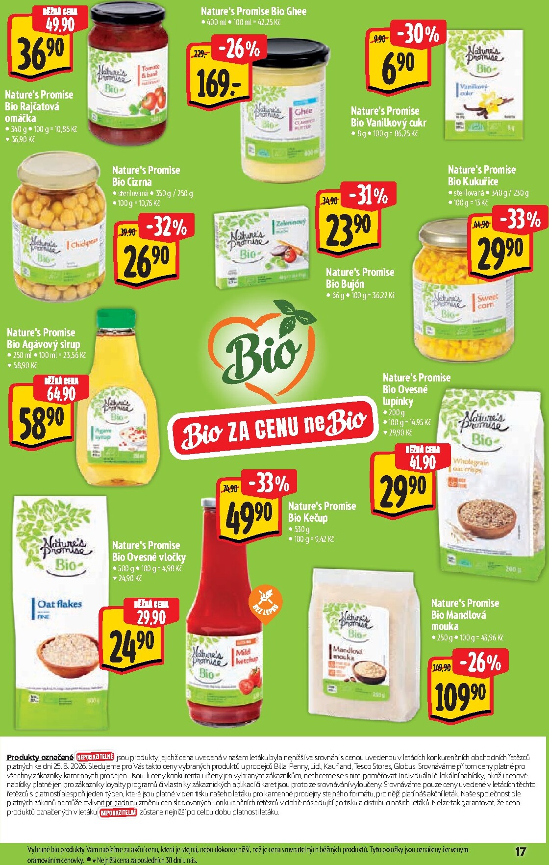 albert - Budoucí Albert Supermarket - Bio leták platný od středy 02.09.2026 do úterý 29.09.2026 - page: 17