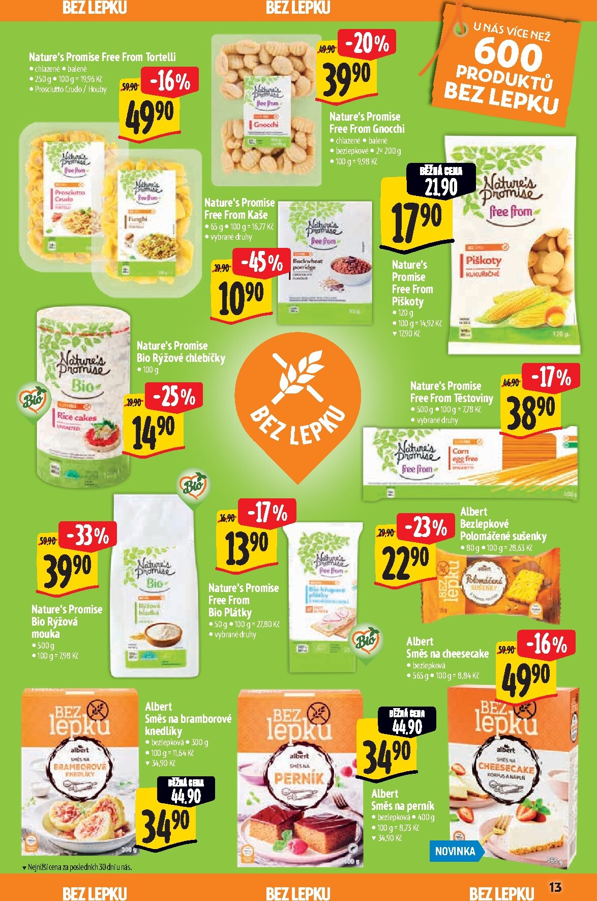 albert - Budoucí Albert Supermarket - Bio leták platný od středy 02.09.2026 do úterý 29.09.2026 - page: 13