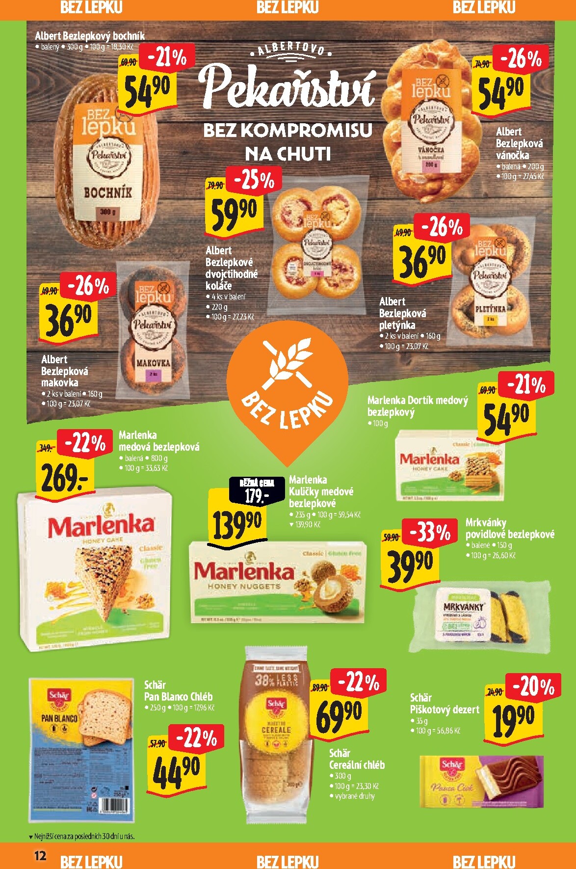 albert - Budoucí Albert Supermarket - Bio leták platný od středy 02.09.2026 do úterý 29.09.2026 - page: 12
