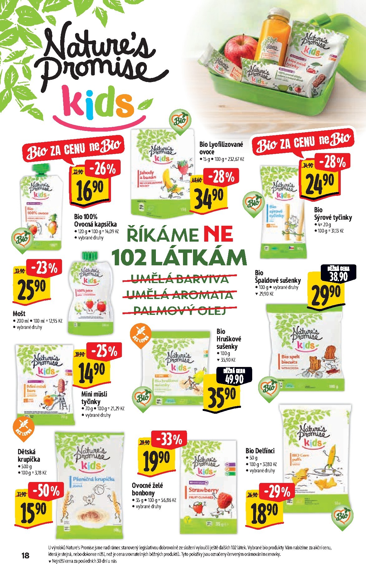 albert - Budoucí Albert Supermarket - Bio leták platný od středy 02.09.2026 do úterý 29.09.2026 - page: 18
