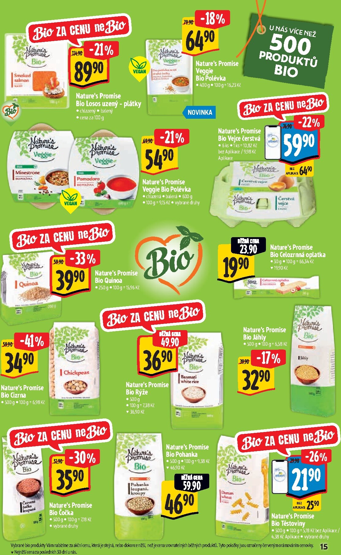 albert - Budoucí Albert Supermarket - Bio leták platný od středy 02.09.2026 do úterý 29.09.2026 - page: 15