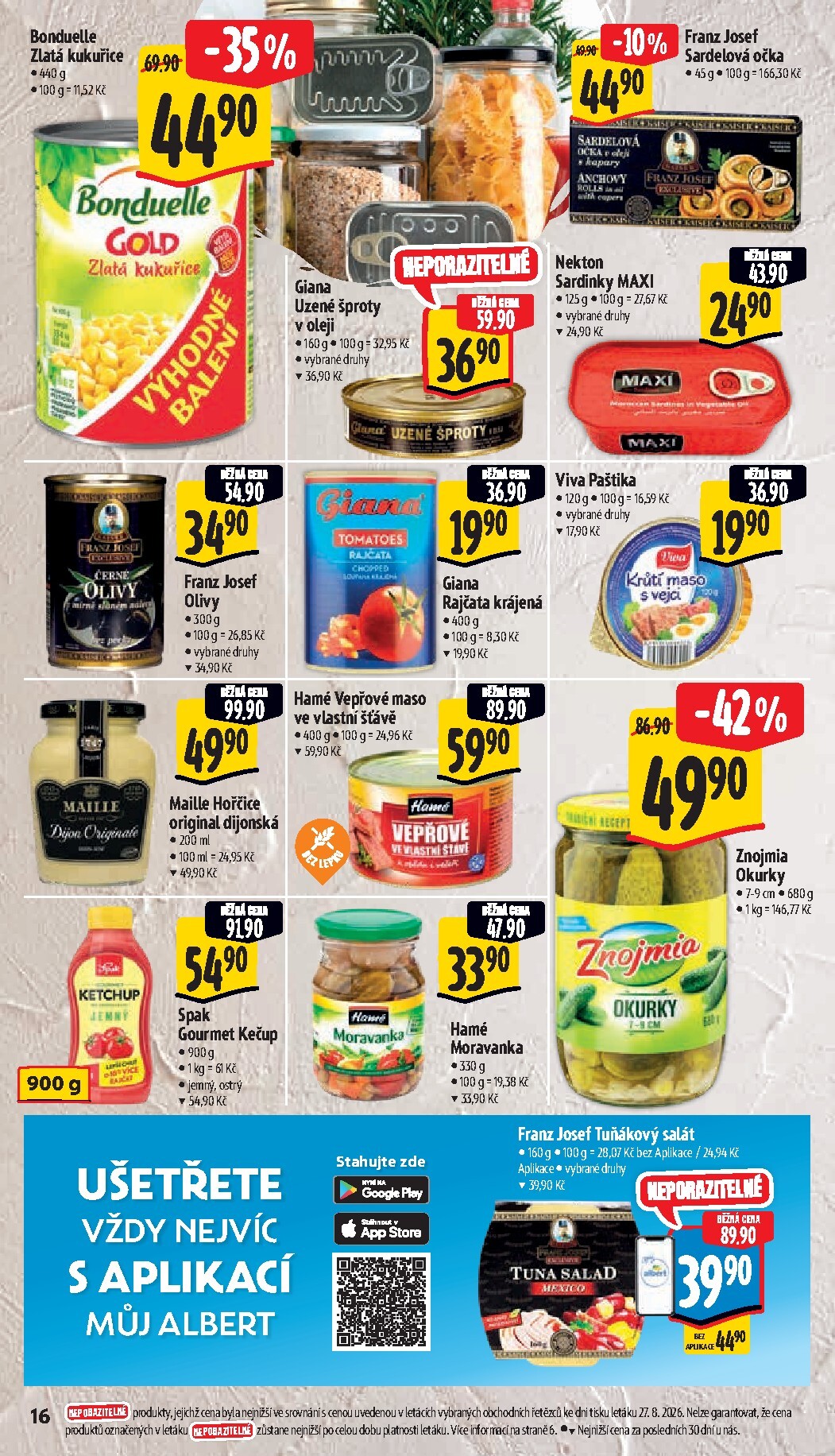 albert - Budoucí Albert Supermarket leták platný od středy 02.09.2026 do úterý 08.09.2026 - page: 24