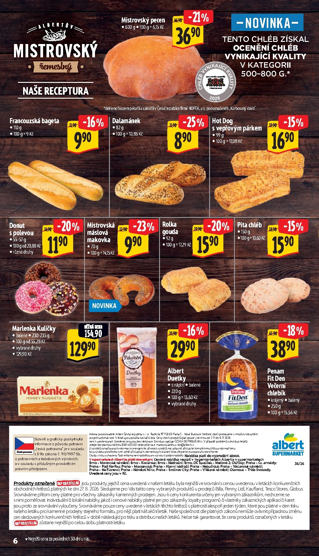 albert - Budoucí Albert Supermarket leták platný od středy 02.09.2026 do úterý 08.09.2026 - page: 14