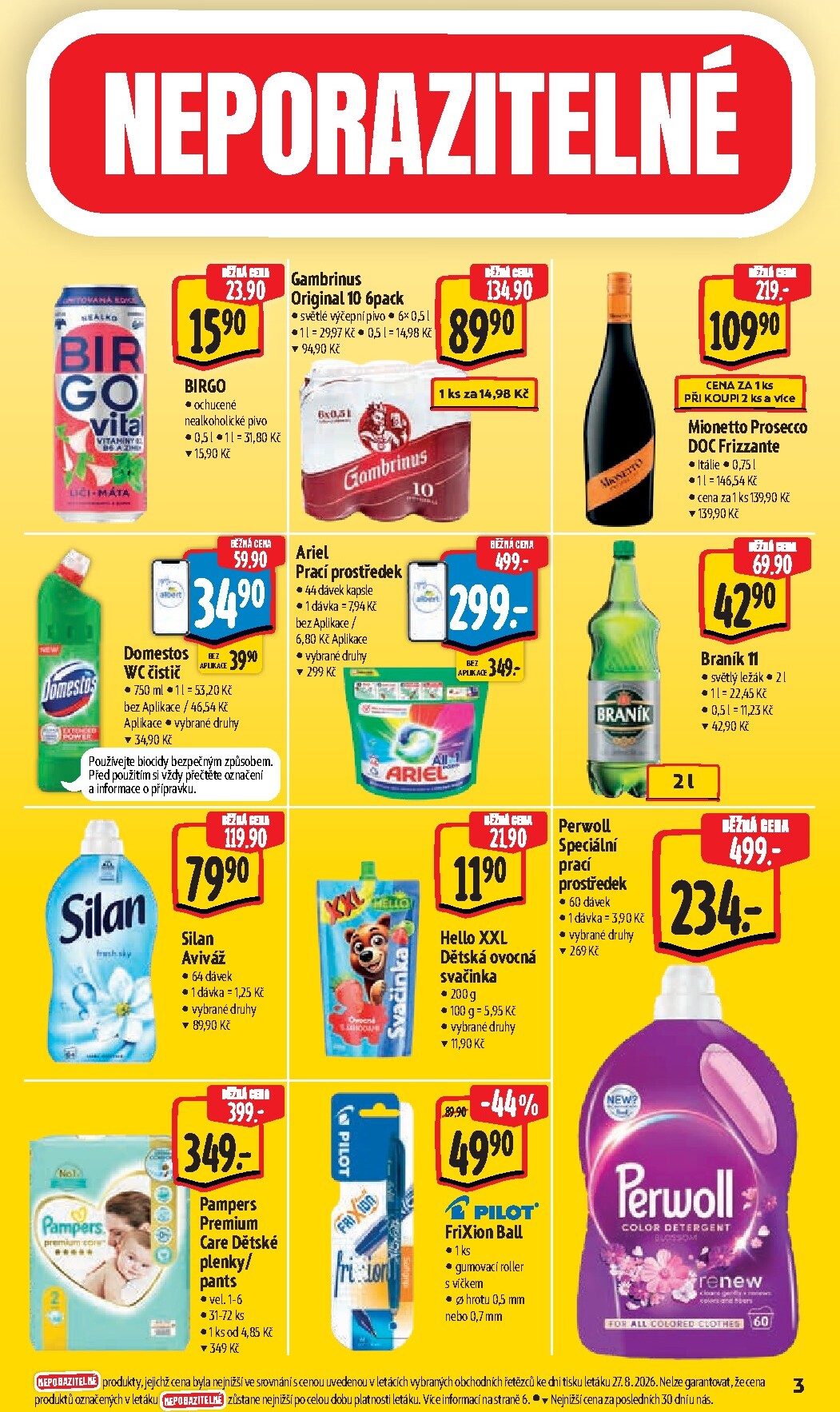 albert - Budoucí Albert Supermarket leták platný od středy 02.09.2026 do úterý 08.09.2026 - page: 7
