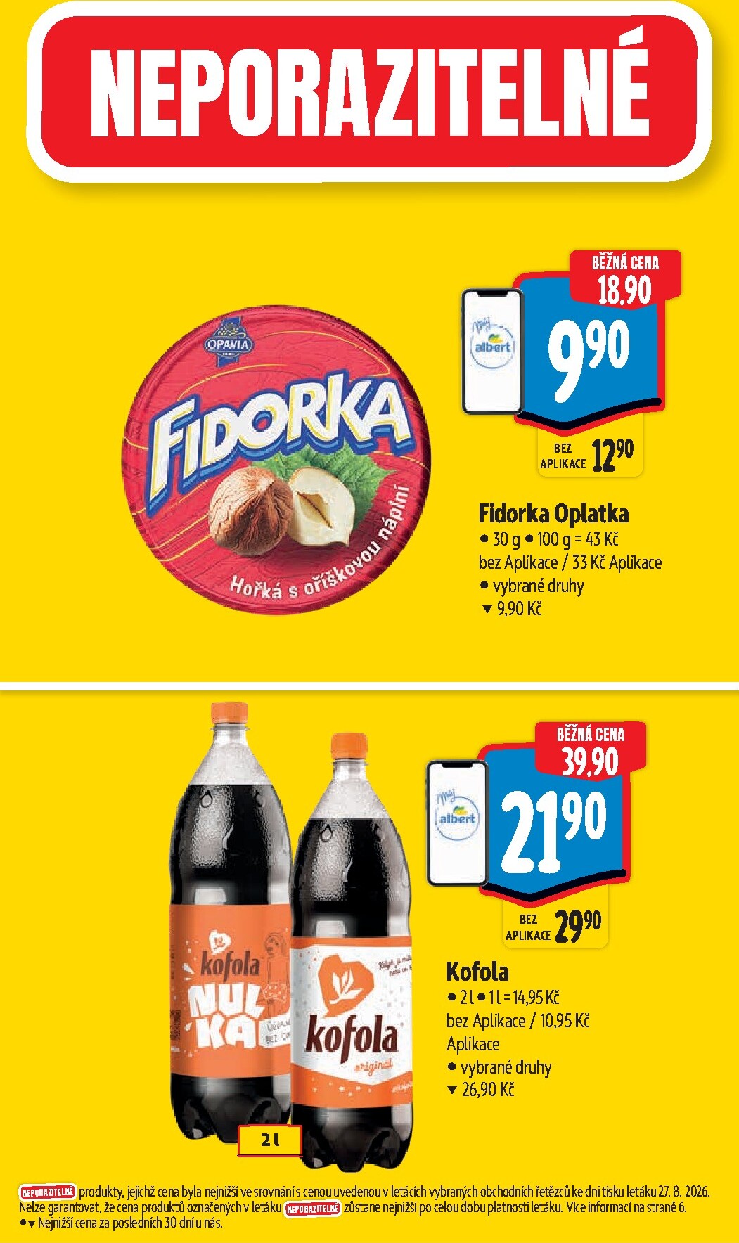 albert - Budoucí Albert Supermarket leták platný od středy 02.09.2026 do úterý 08.09.2026 - page: 4