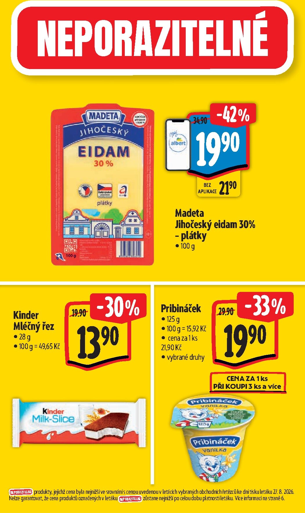 albert - Budoucí Albert Supermarket leták platný od středy 02.09.2026 do úterý 08.09.2026 - page: 3