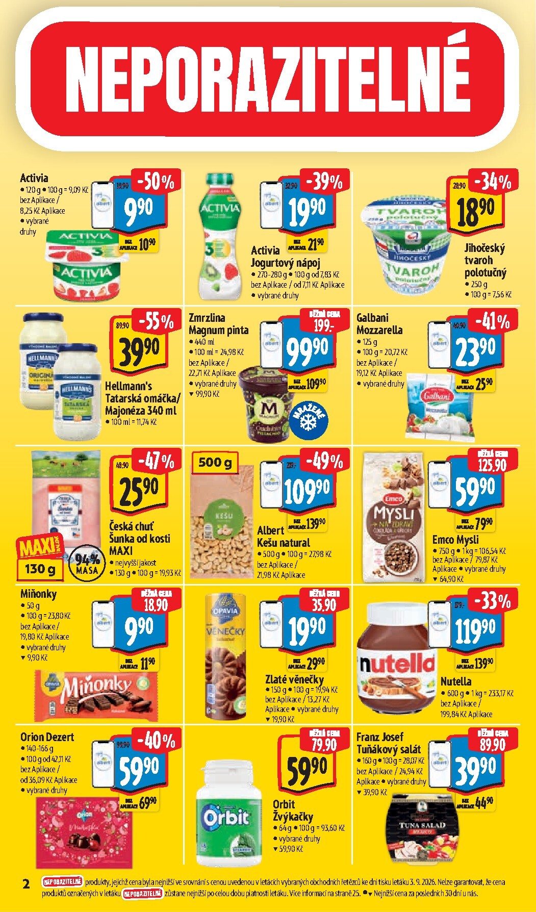 albert - Budoucí Albert Supermarket leták platný od středy 09.09.2026 do úterý 15.09.2026 - page: 6