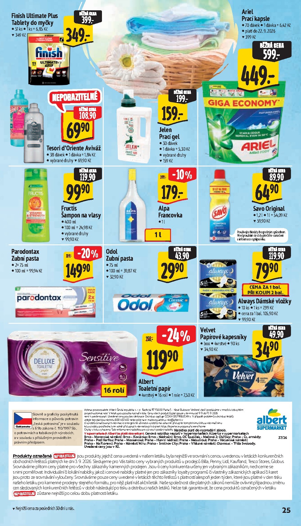 albert - Budoucí Albert Supermarket leták platný od středy 09.09.2026 do úterý 15.09.2026 - page: 35