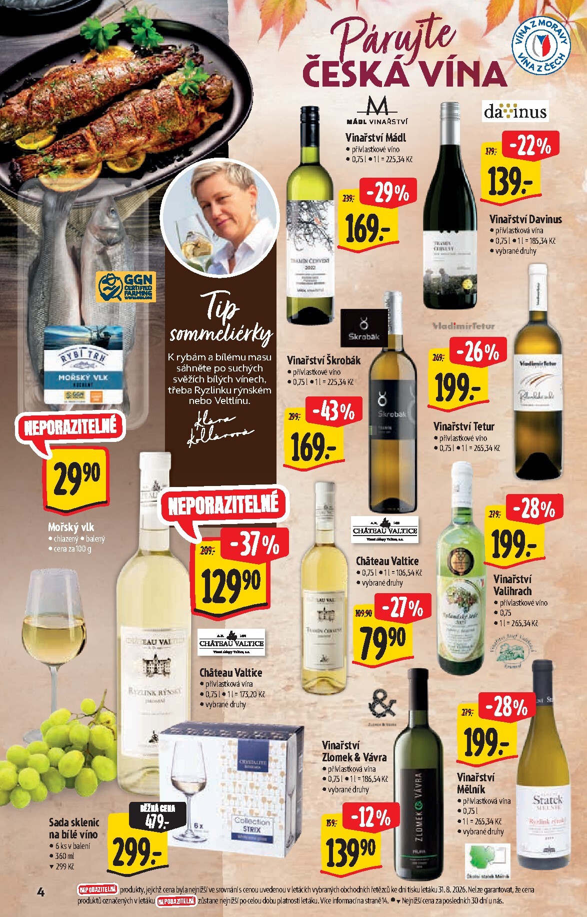 albert - Budoucí Albert Hypermarket - Podzimní vína leták platný od středy 09.09.2026 do úterý 22.09.2026 - page: 4