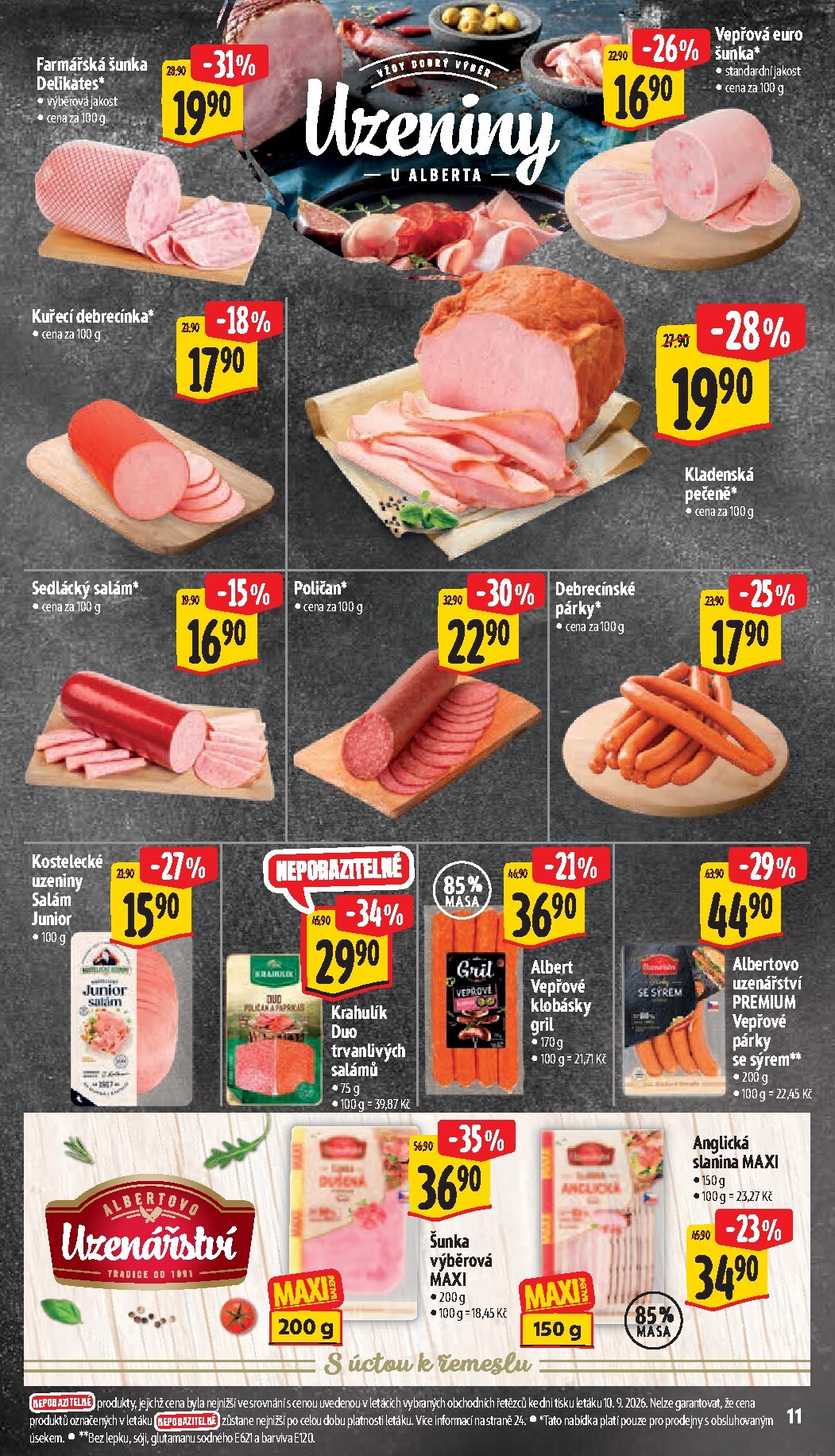albert - Budoucí Albert Supermarket leták platný od středy 16.09.2026 do úterý 22.09.2026 - page: 21