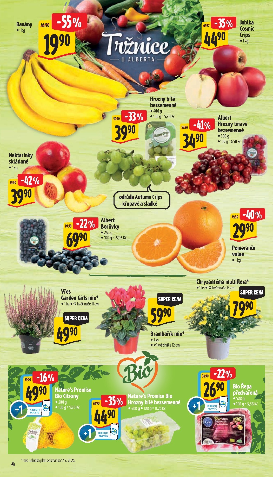 albert - Budoucí Albert Supermarket leták platný od středy 16.09.2026 do úterý 22.09.2026 - page: 12