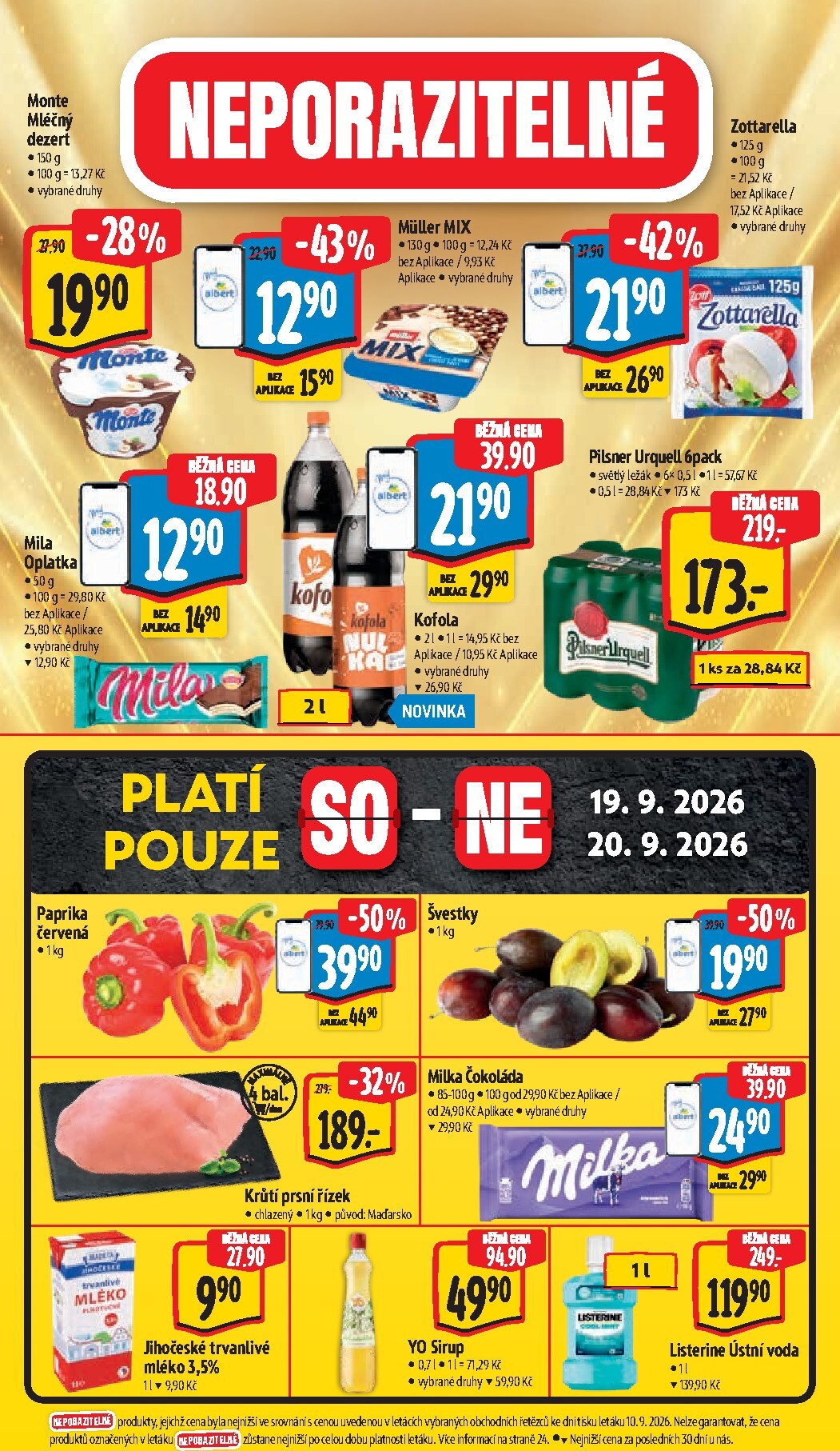 albert - Budoucí Albert Supermarket leták platný od středy 16.09.2026 do úterý 22.09.2026 - page: 44