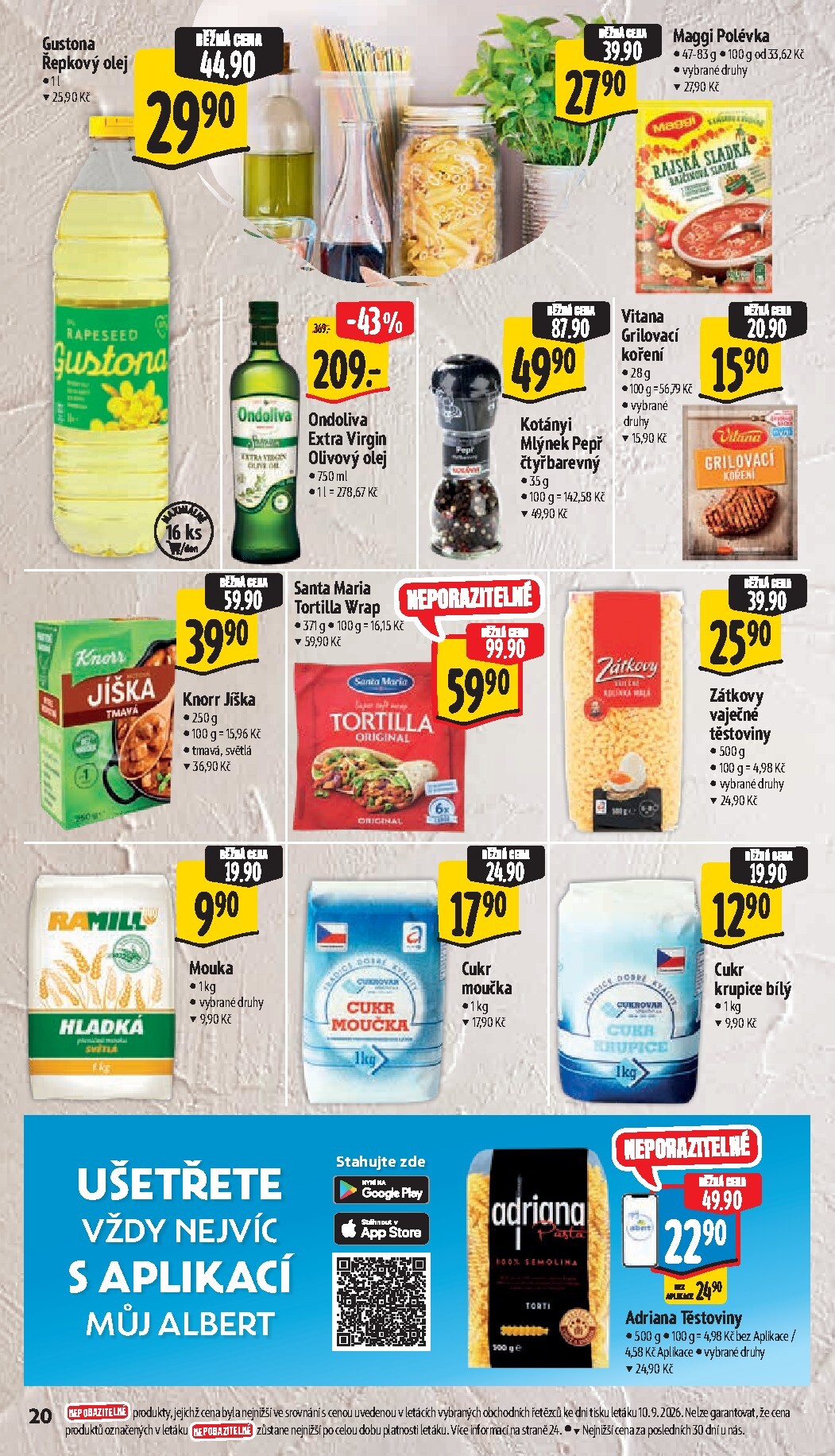 albert - Budoucí Albert Supermarket leták platný od středy 16.09.2026 do úterý 22.09.2026 - page: 30