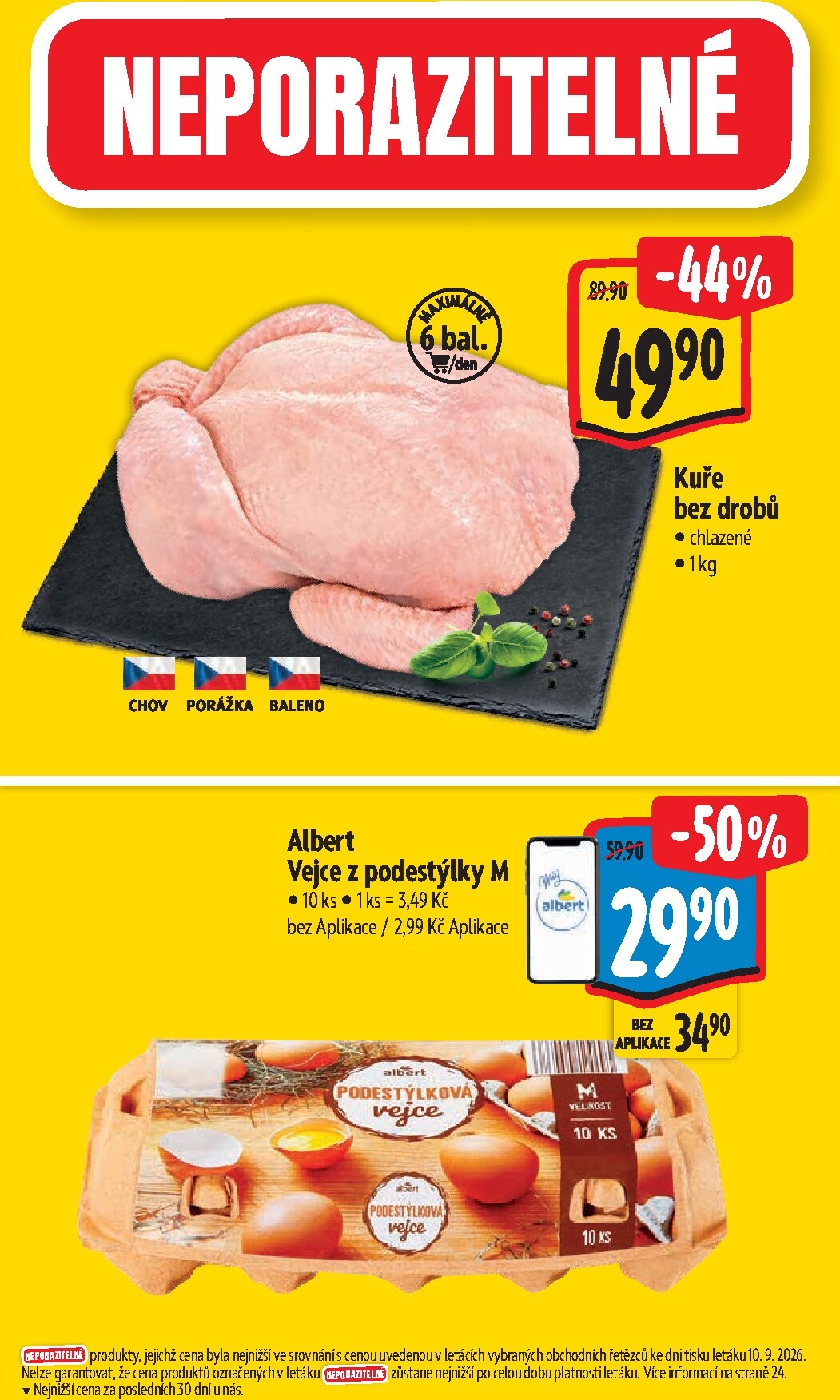 albert - Budoucí Albert Supermarket leták platný od středy 16.09.2026 do úterý 22.09.2026 - page: 2