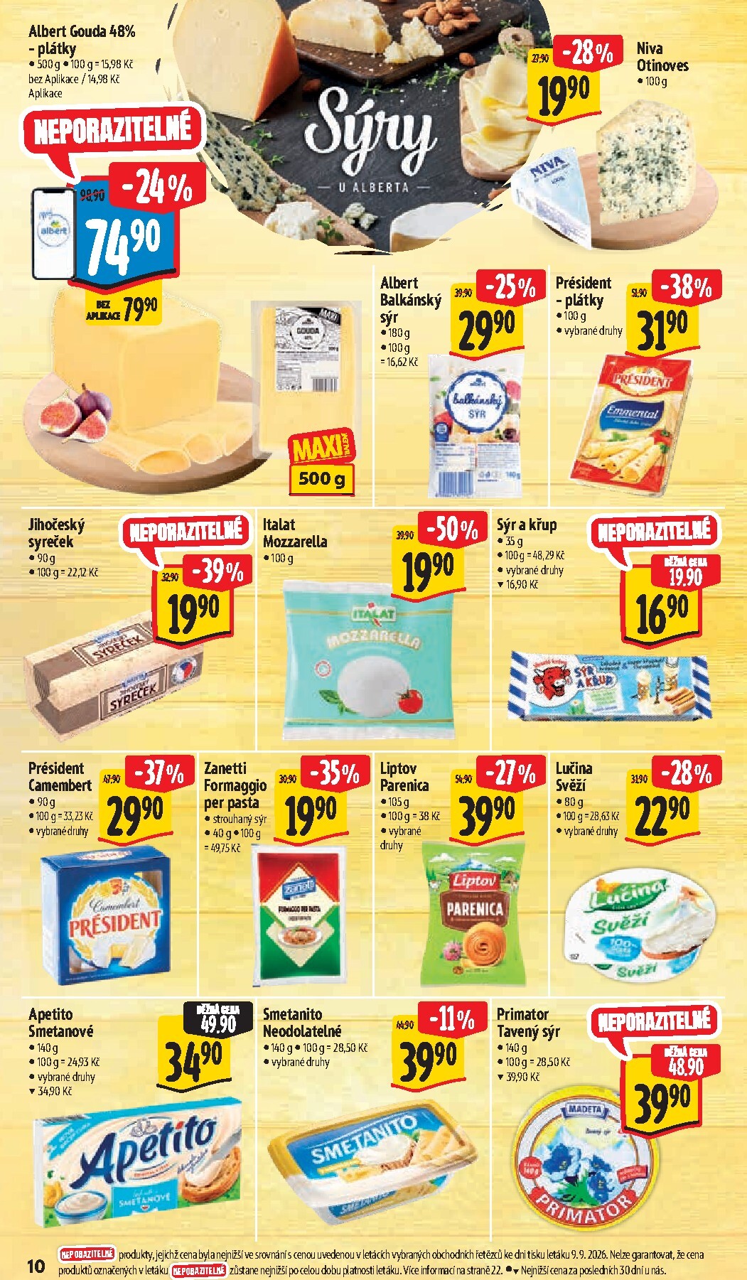 albert - Budoucí Albert Hypermarket leták platný od středy 16.09.2026 do úterý 22.09.2026 - page: 18