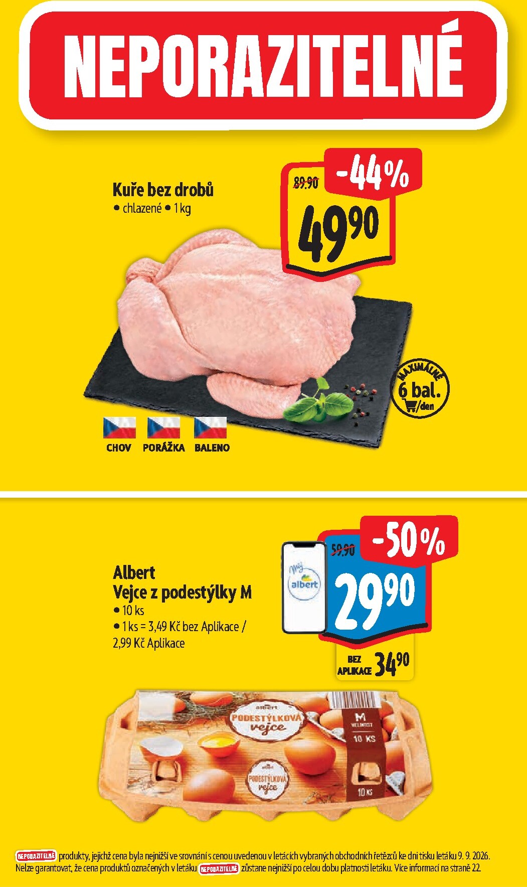 albert - Budoucí Albert Hypermarket leták platný od středy 16.09.2026 do úterý 22.09.2026 - page: 2