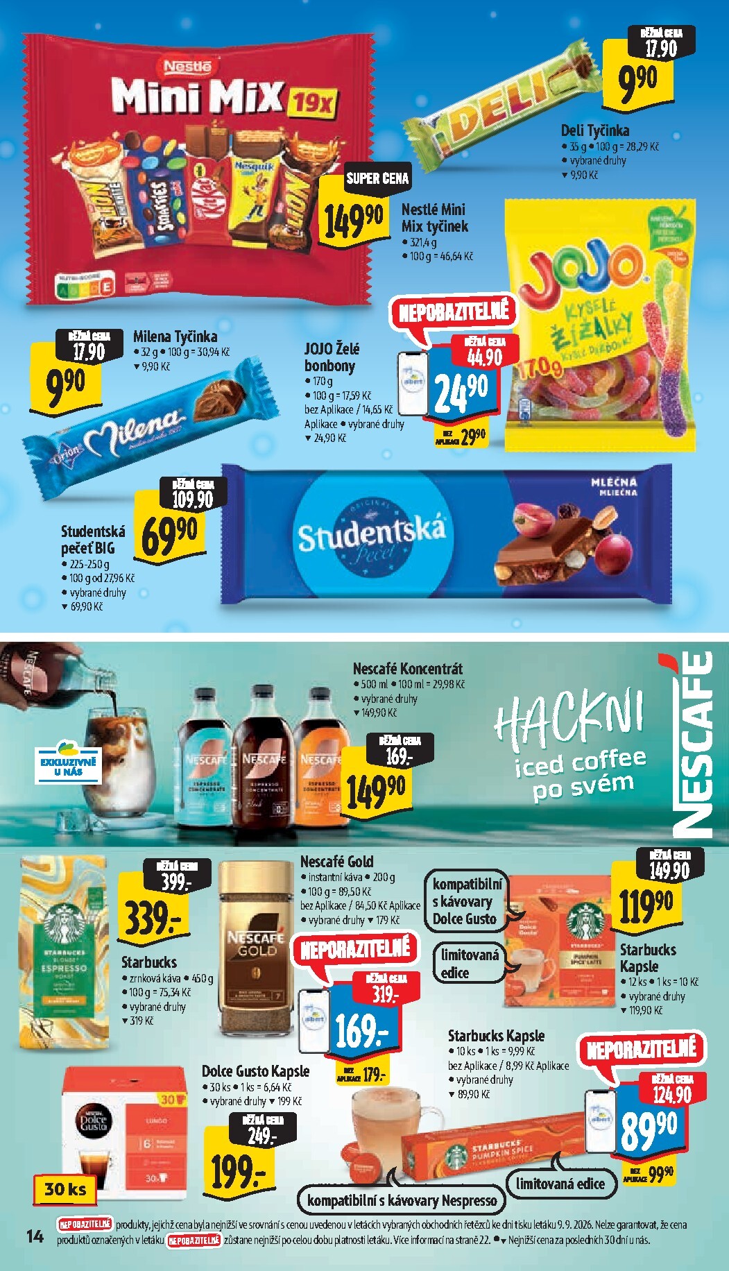 albert - Budoucí Albert Hypermarket leták platný od středy 16.09.2026 do úterý 22.09.2026 - page: 22