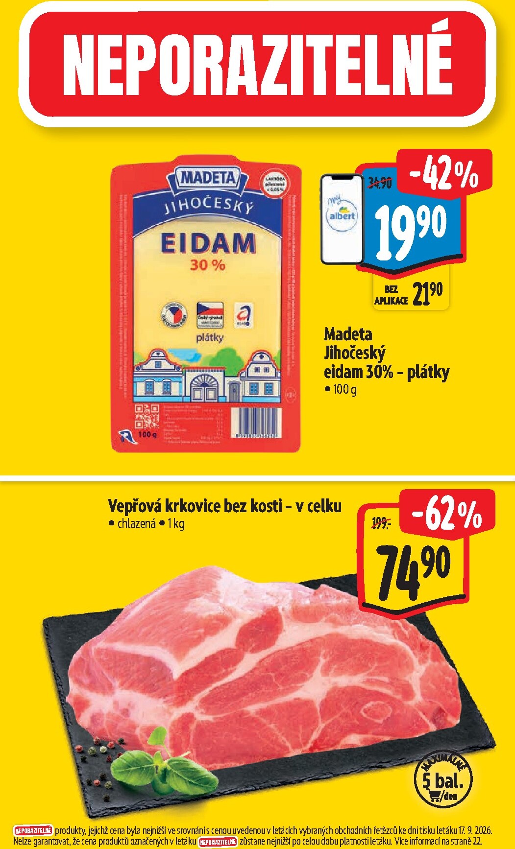 albert - Budoucí Albert Supermarket leták platný od středy 23.09.2026 do úterý 29.09.2026 - page: 2