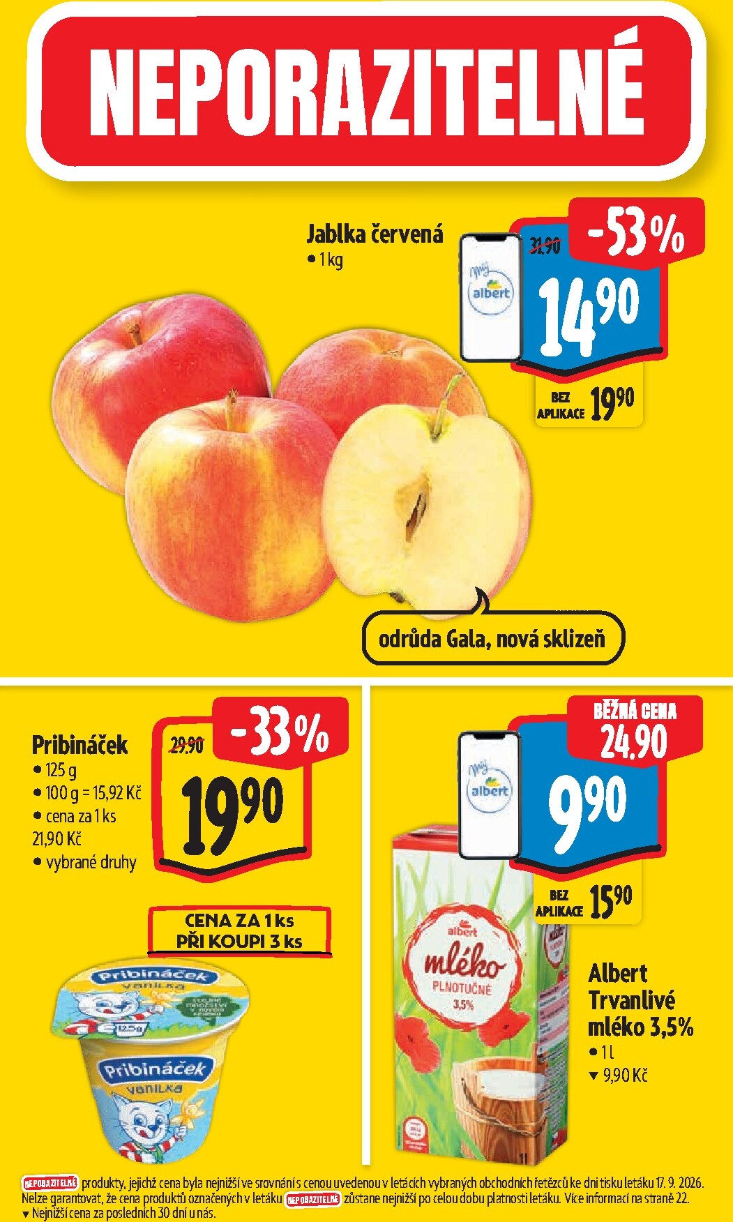 albert - Budoucí Albert Supermarket leták platný od středy 23.09.2026 do úterý 29.09.2026 - page: 3