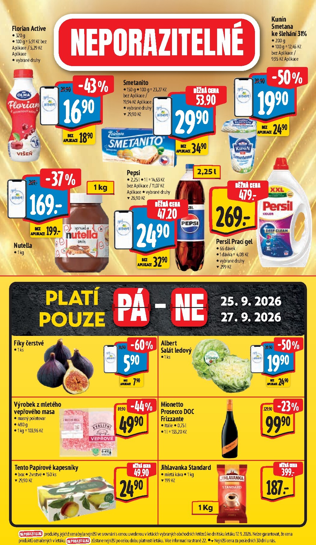 albert - Budoucí Albert Supermarket leták platný od středy 23.09.2026 do úterý 29.09.2026 - page: 8