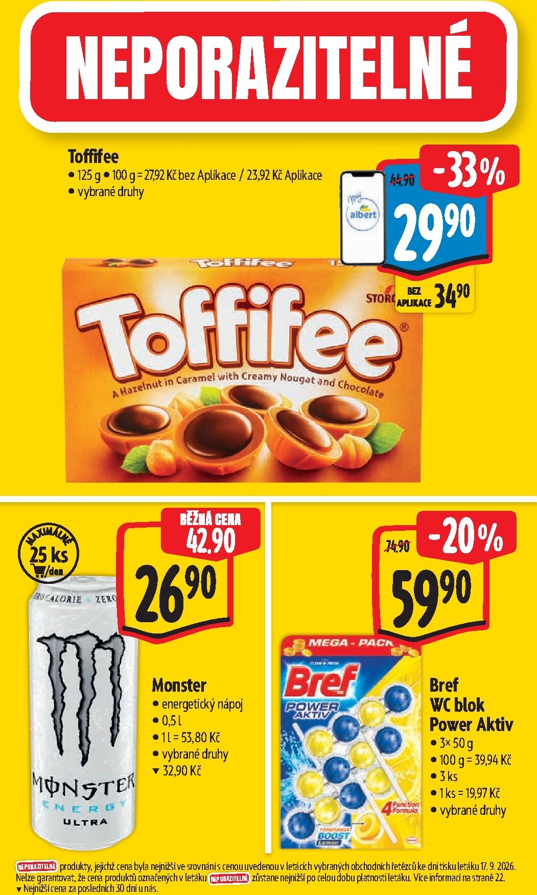 albert - Budoucí Albert Supermarket leták platný od středy 23.09.2026 do úterý 29.09.2026 - page: 5