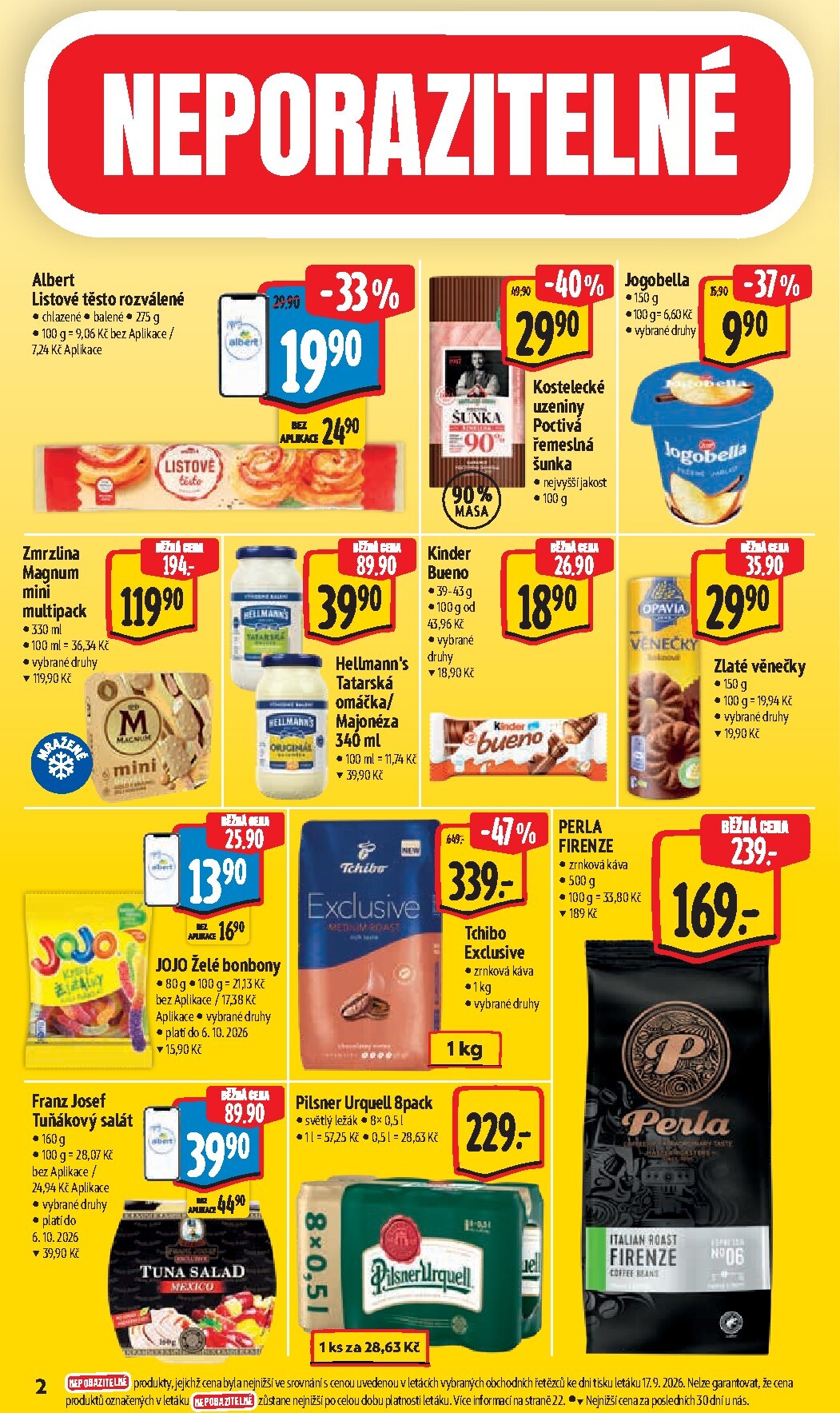 albert - Budoucí Albert Supermarket leták platný od středy 23.09.2026 do úterý 29.09.2026 - page: 6