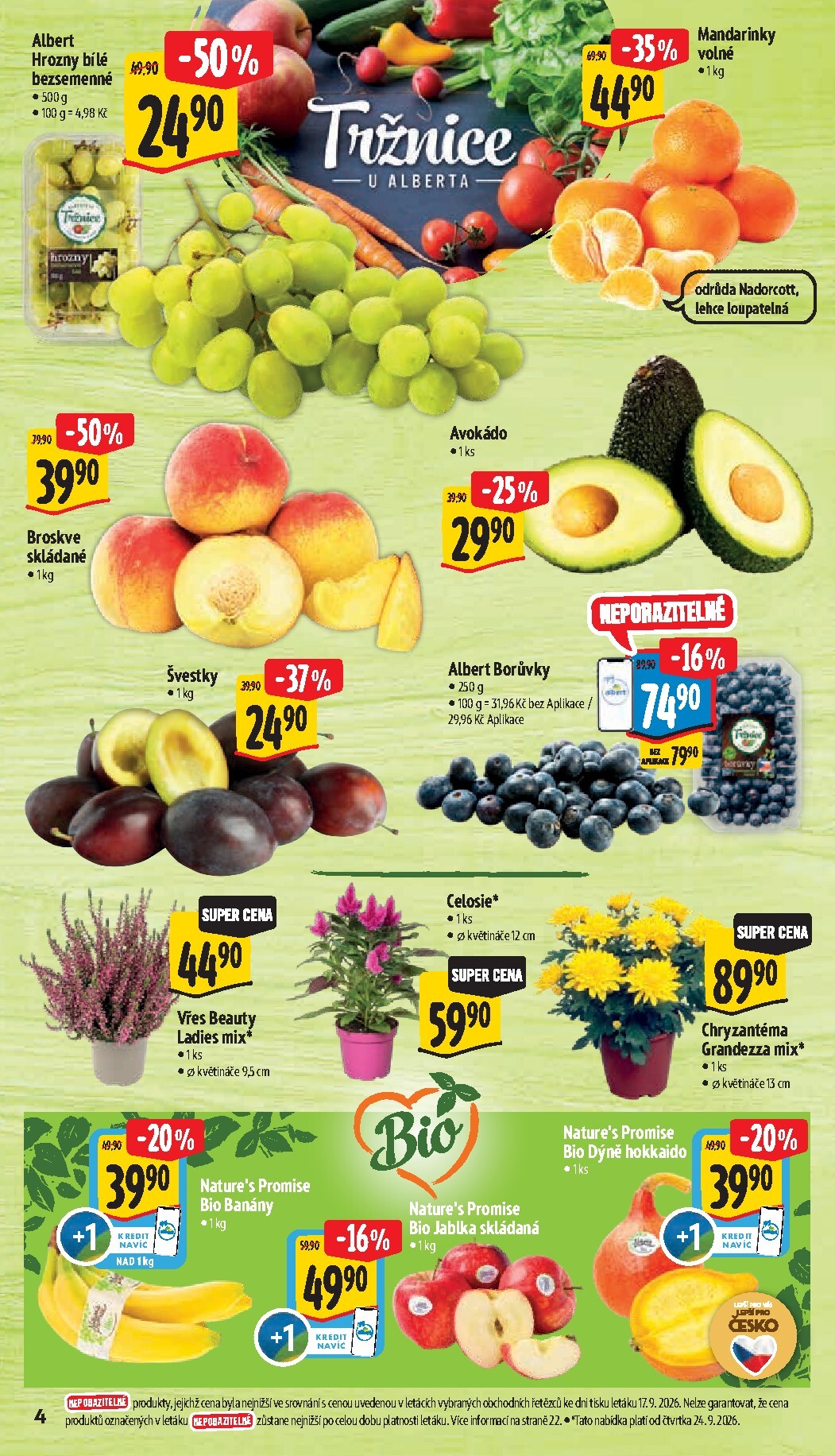 albert - Budoucí Albert Supermarket leták platný od středy 23.09.2026 do úterý 29.09.2026 - page: 10