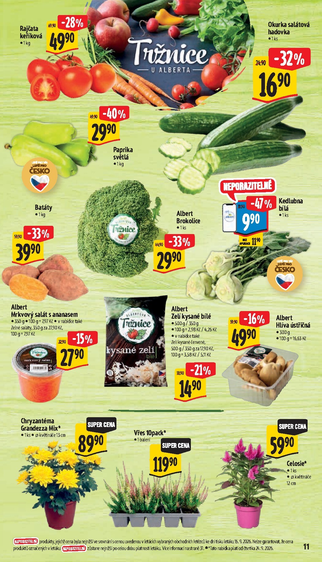 albert - Budoucí Albert Hypermarket leták platný od středy 23.09.2026 do úterý 29.09.2026 - page: 17