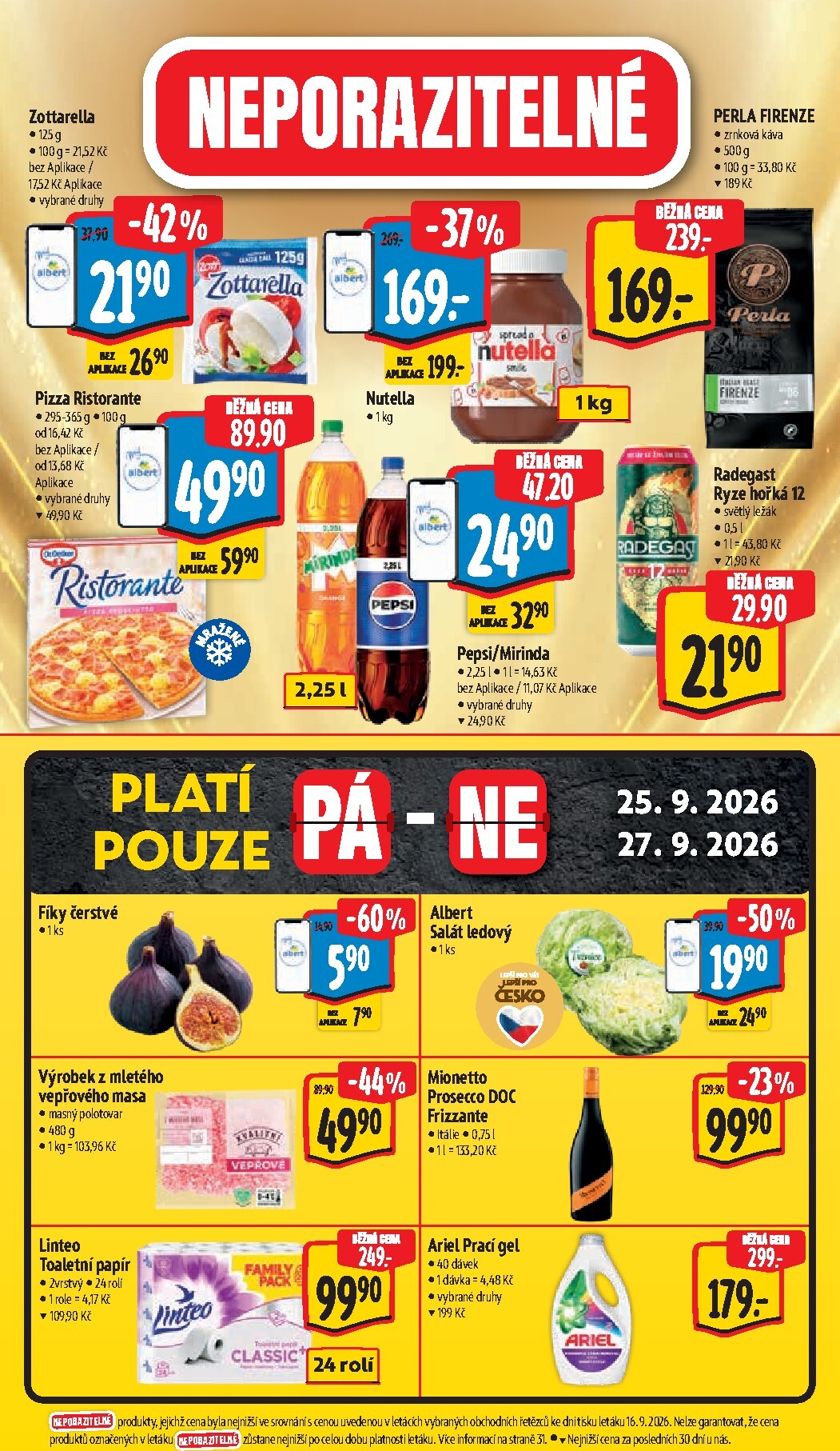 albert - Budoucí Albert Hypermarket leták platný od středy 23.09.2026 do úterý 29.09.2026 - page: 7