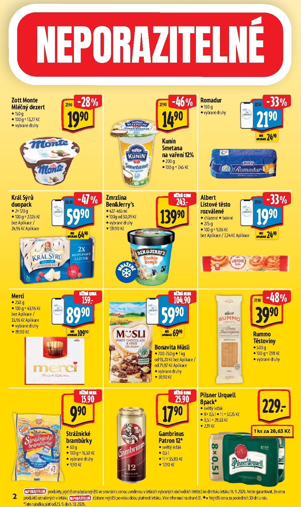 albert - Budoucí Albert Hypermarket leták platný od středy 23.09.2026 do úterý 29.09.2026 - page: 6