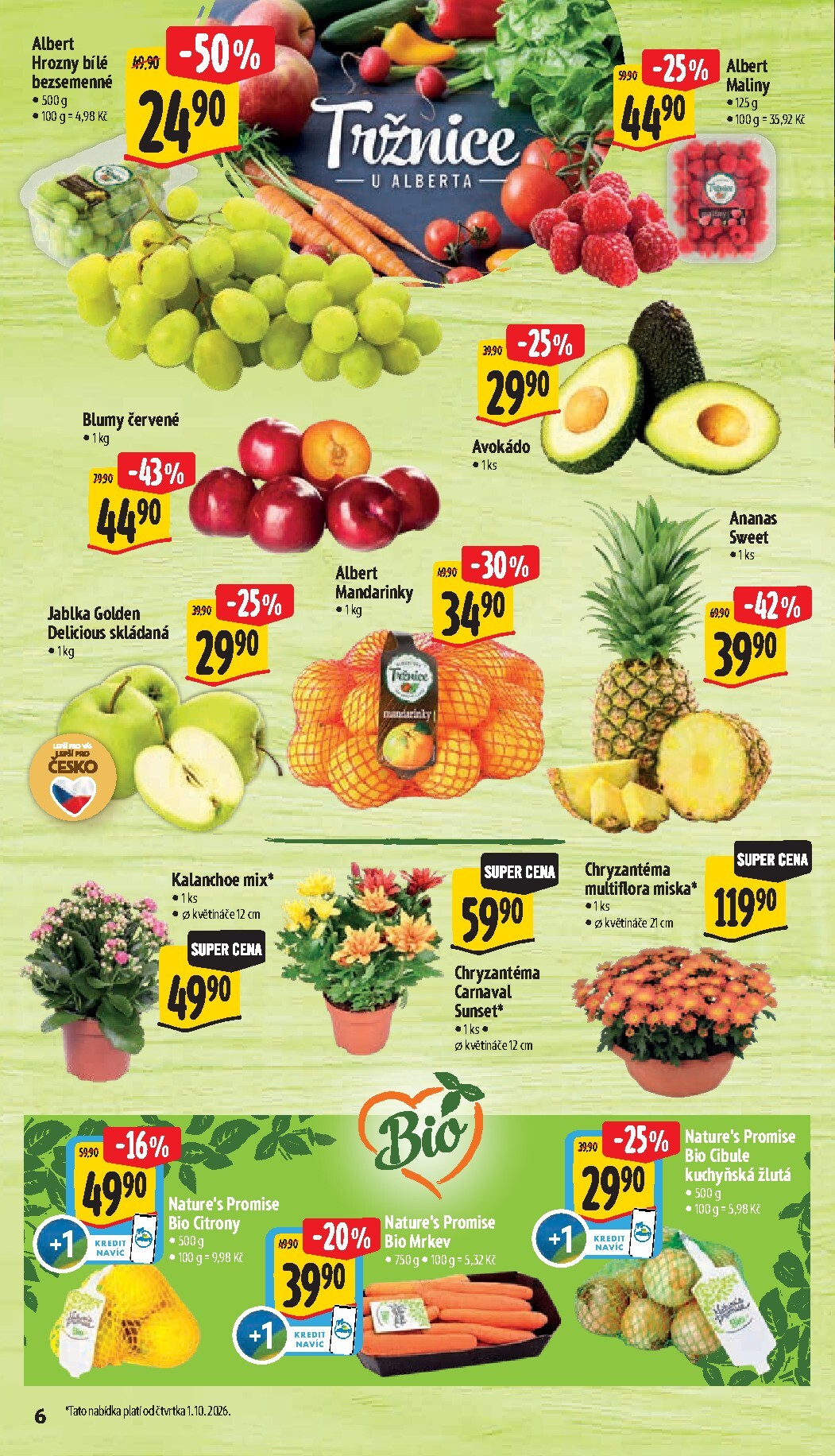 albert - Budoucí Albert Supermarket leták platný od středy 30.09.2026 do úterý 06.10.2026 - page: 14