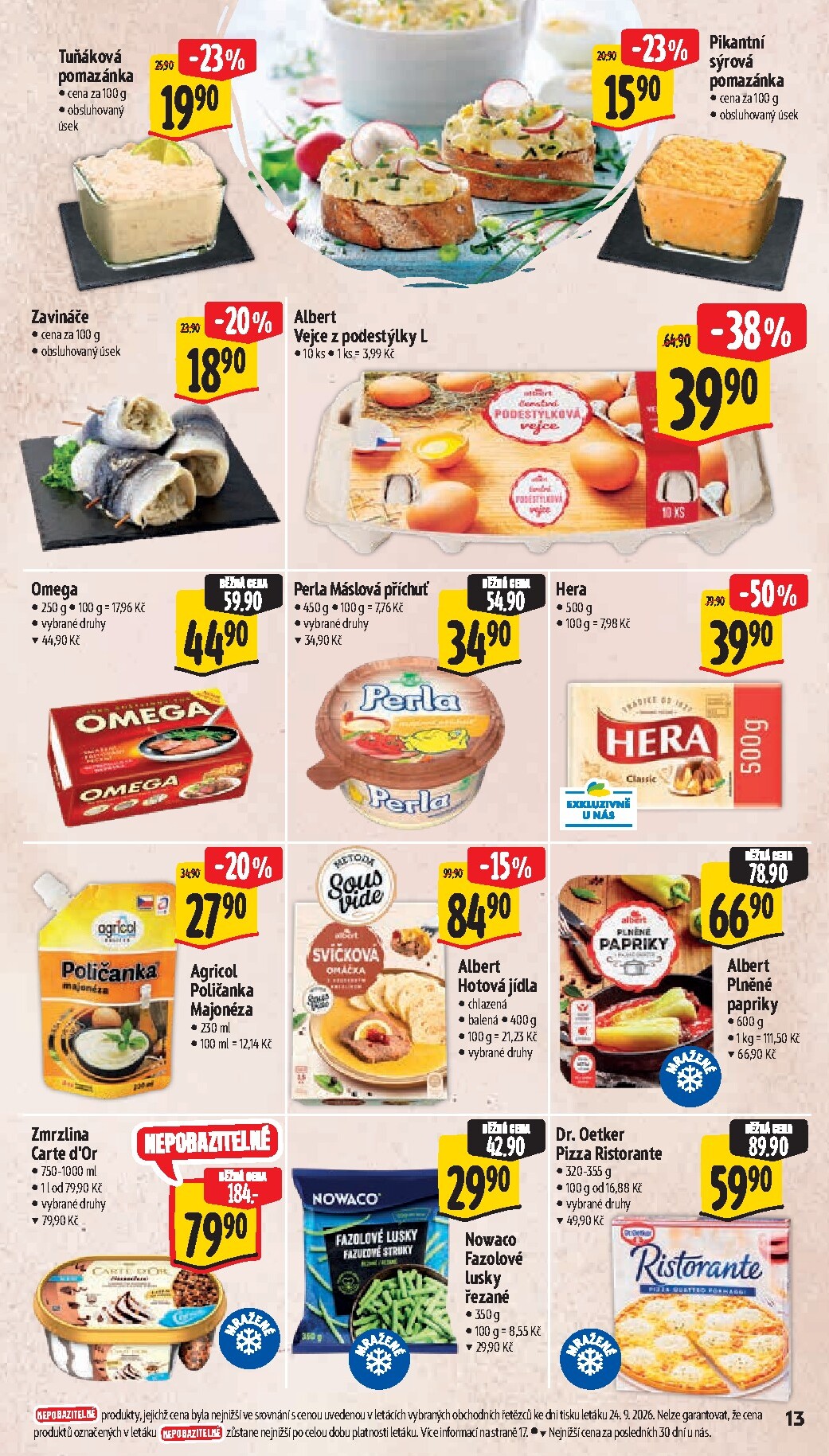 albert - Budoucí Albert Supermarket leták platný od středy 30.09.2026 do úterý 06.10.2026 - page: 23