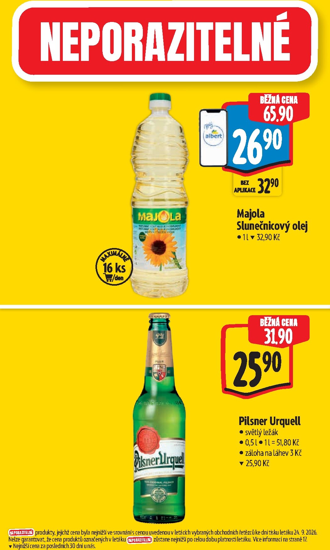 albert - Budoucí Albert Supermarket leták platný od středy 30.09.2026 do úterý 06.10.2026 - page: 4