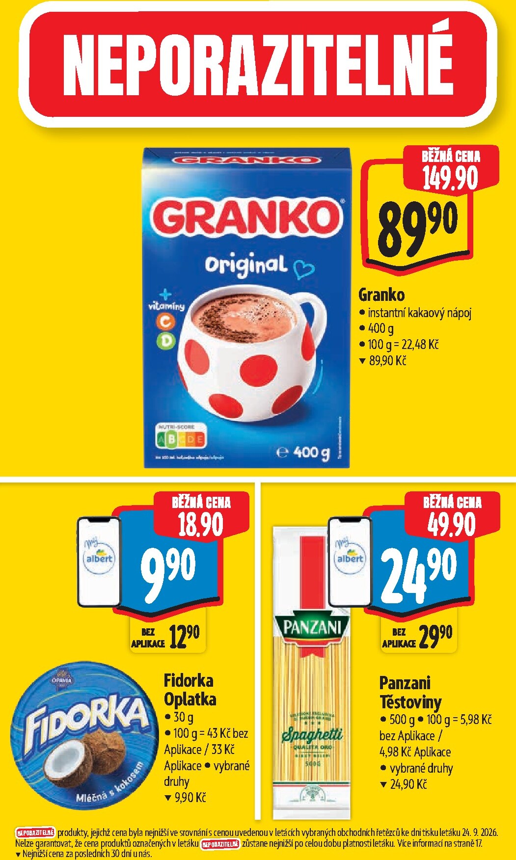 albert - Budoucí Albert Supermarket leták platný od středy 30.09.2026 do úterý 06.10.2026 - page: 5