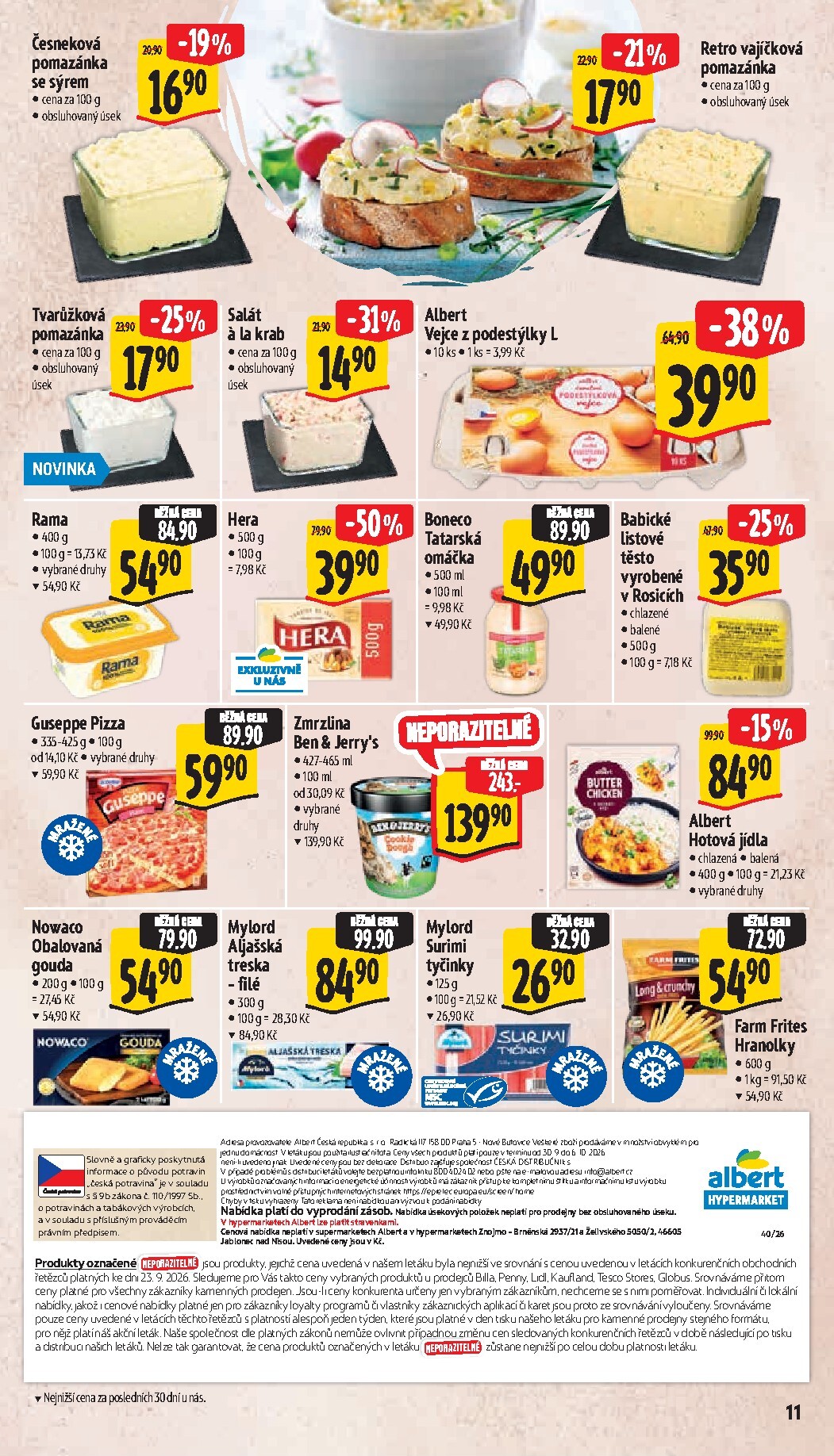 albert - Budoucí Albert Hypermarket leták platný od středy 30.09.2026 do úterý 06.10.2026 - page: 17