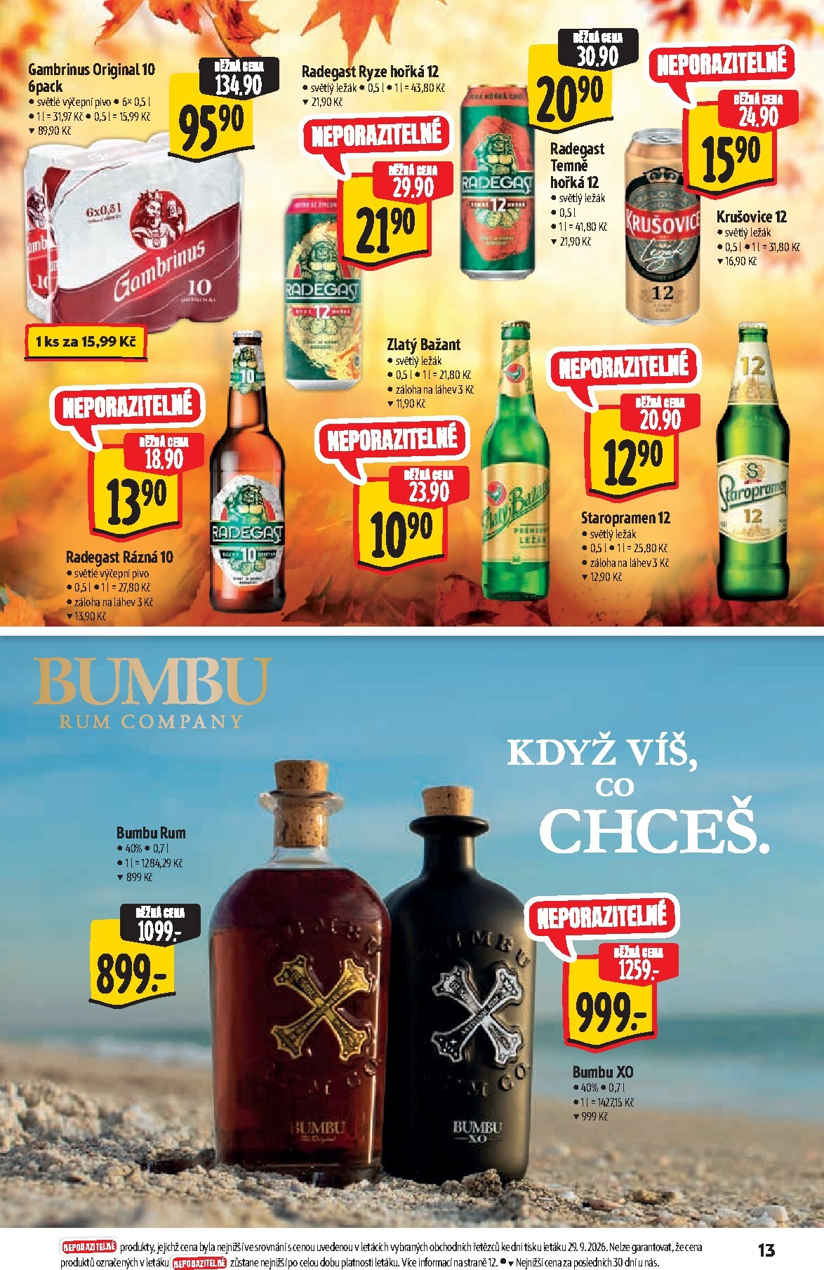 albert - Budoucí Albert Supermarket - Značky leták platný od středy 07.10.2026 do úterý 20.10.2026 - page: 13