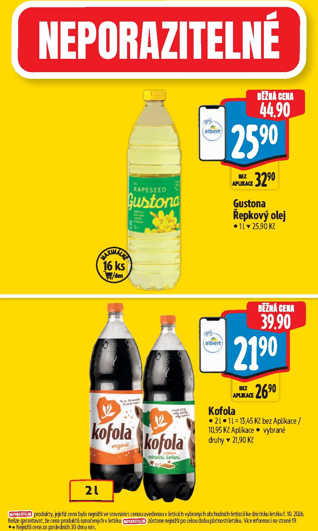 albert - Budoucí Albert Supermarket leták platný od středy 07.10.2026 do úterý 13.10.2026 - page: 4