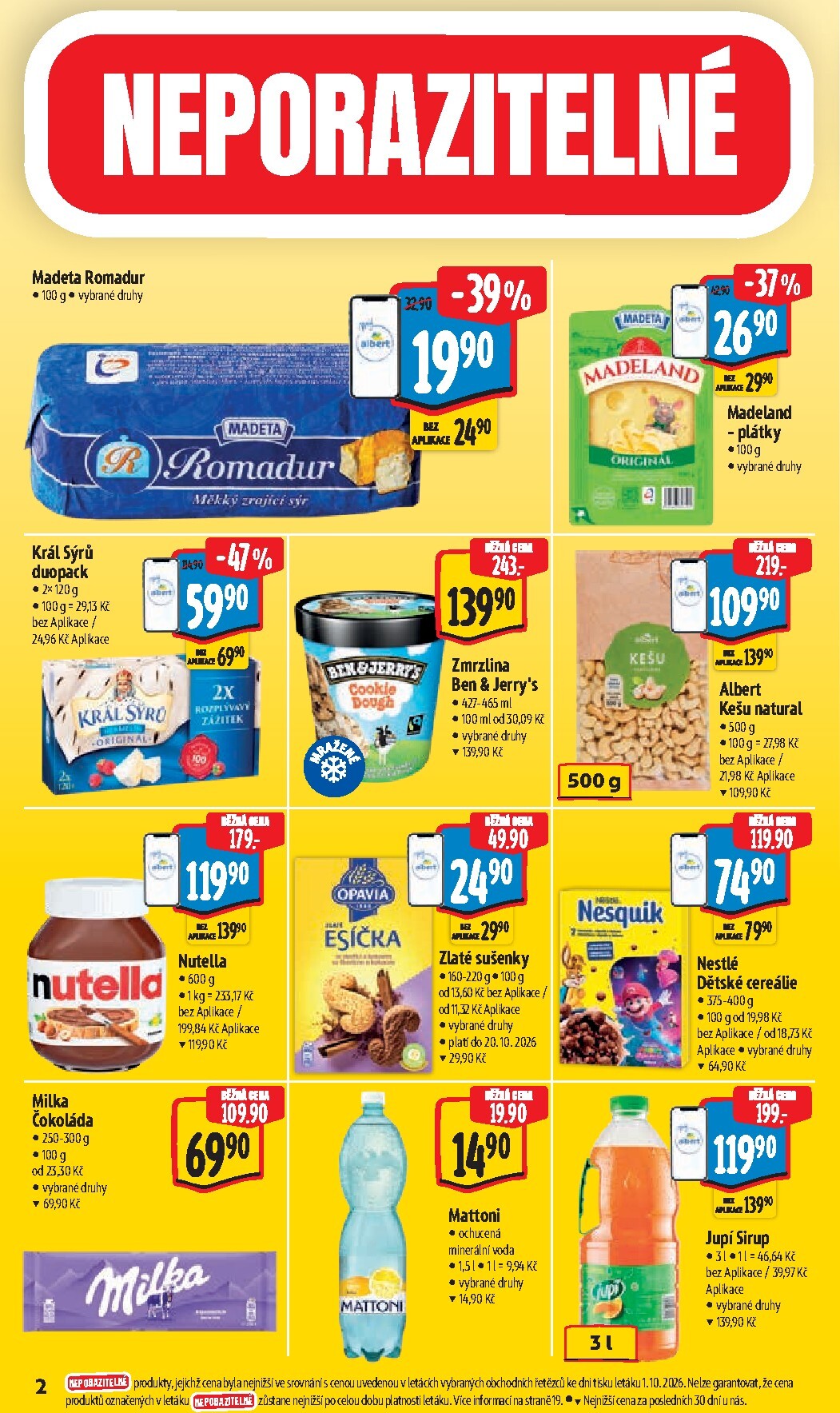 albert - Budoucí Albert Supermarket leták platný od středy 07.10.2026 do úterý 13.10.2026 - page: 6