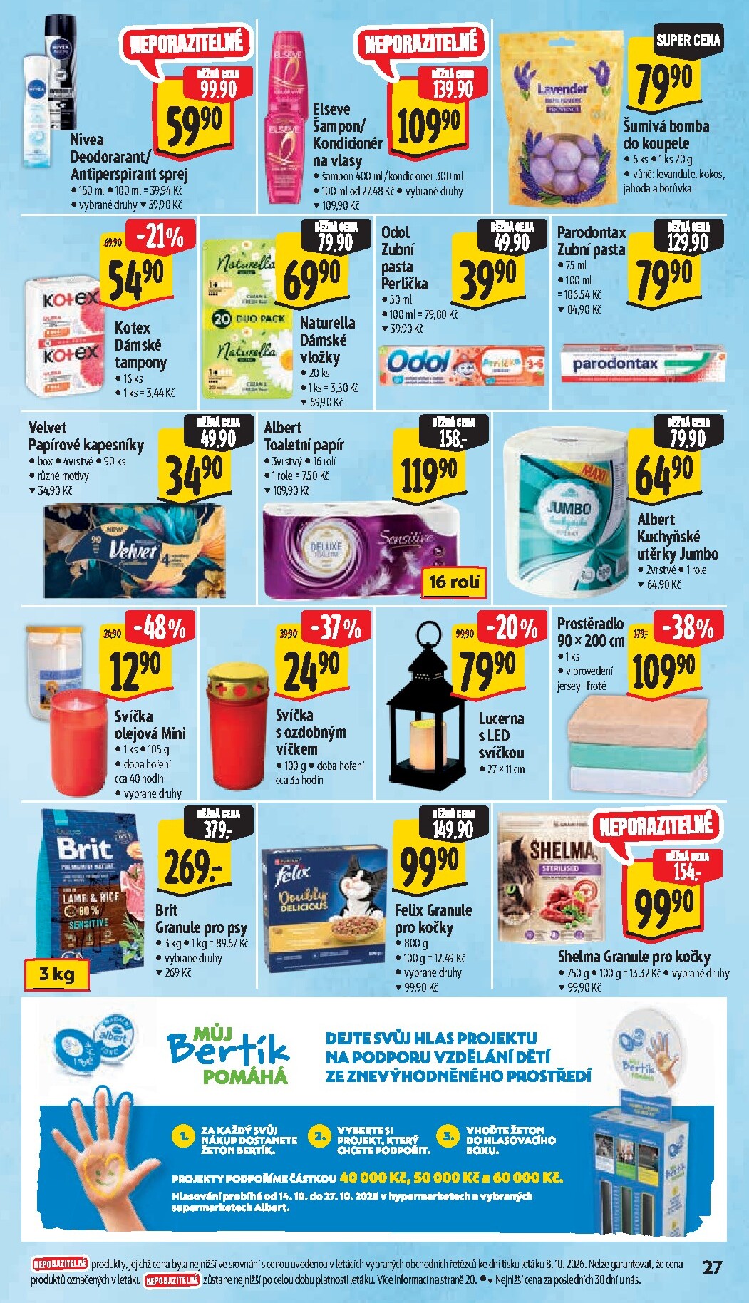 albert - Budoucí Albert Supermarket leták platný od středy 14.10.2026 do úterý 20.10.2026 - page: 37