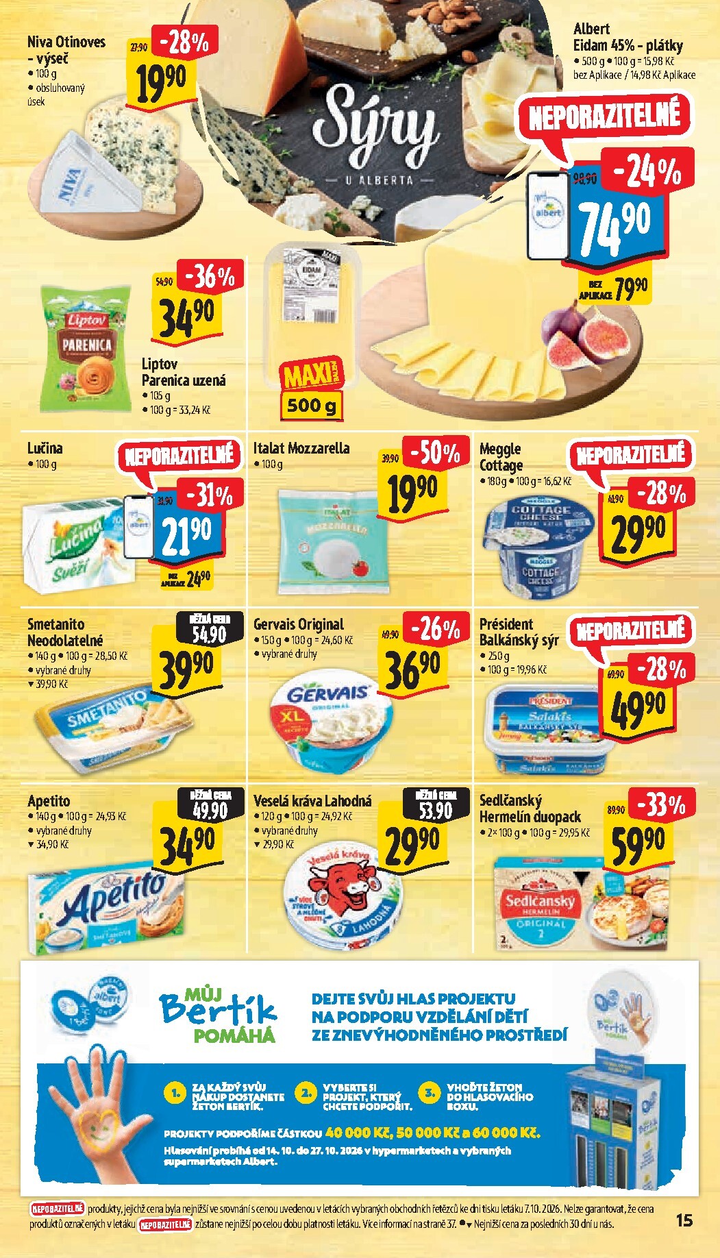 albert - Budoucí Albert Hypermarket leták platný od středy 14.10.2026 do úterý 20.10.2026 - page: 23