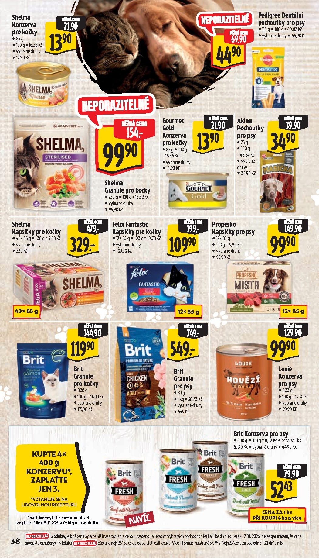 albert - Budoucí Albert Hypermarket leták platný od středy 14.10.2026 do úterý 20.10.2026 - page: 48