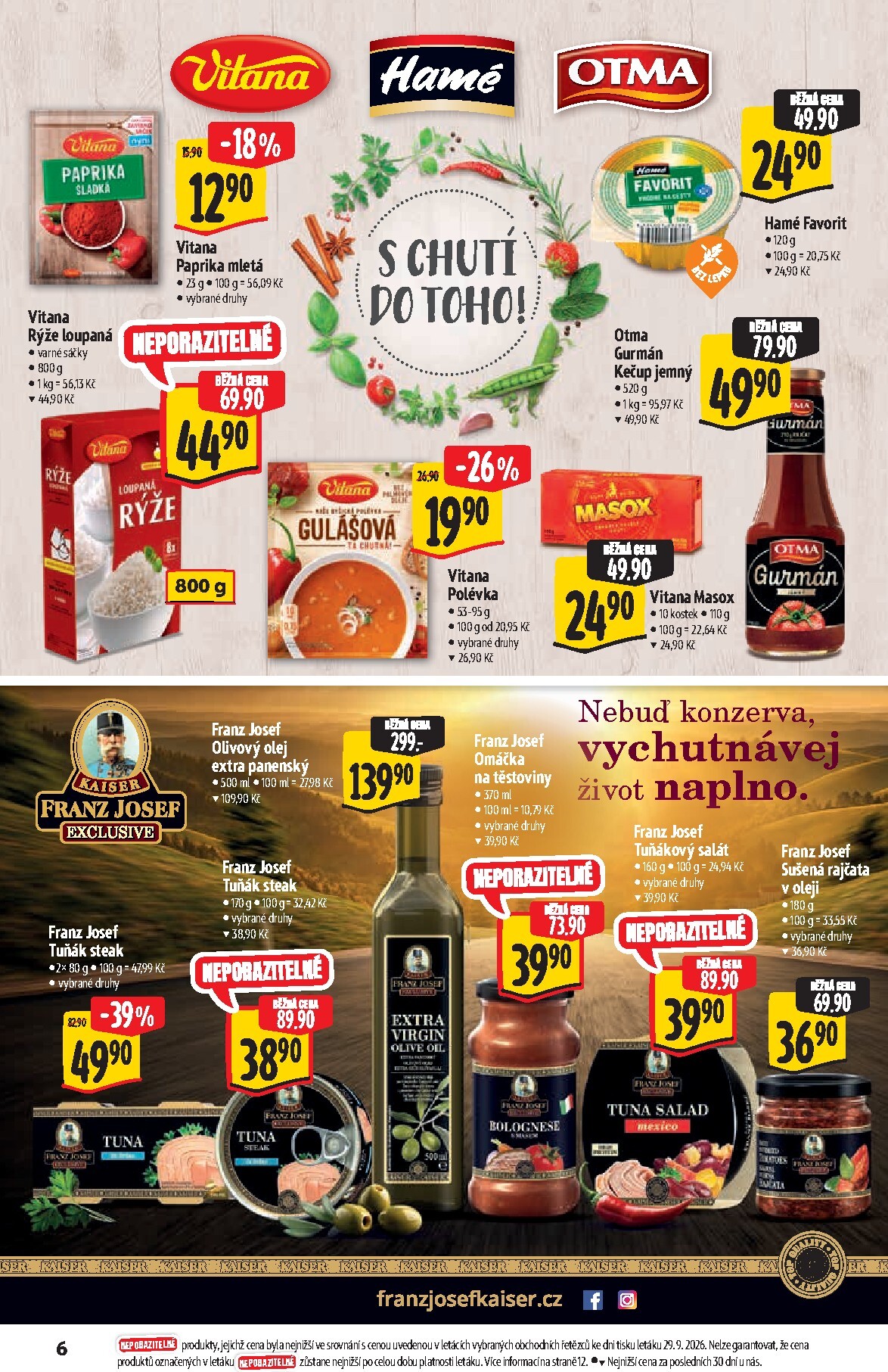 albert - Aktuální Albert Supermarket - Značky leták platný od středy 07.10.2026 do úterý 20.10.2026 - page: 6