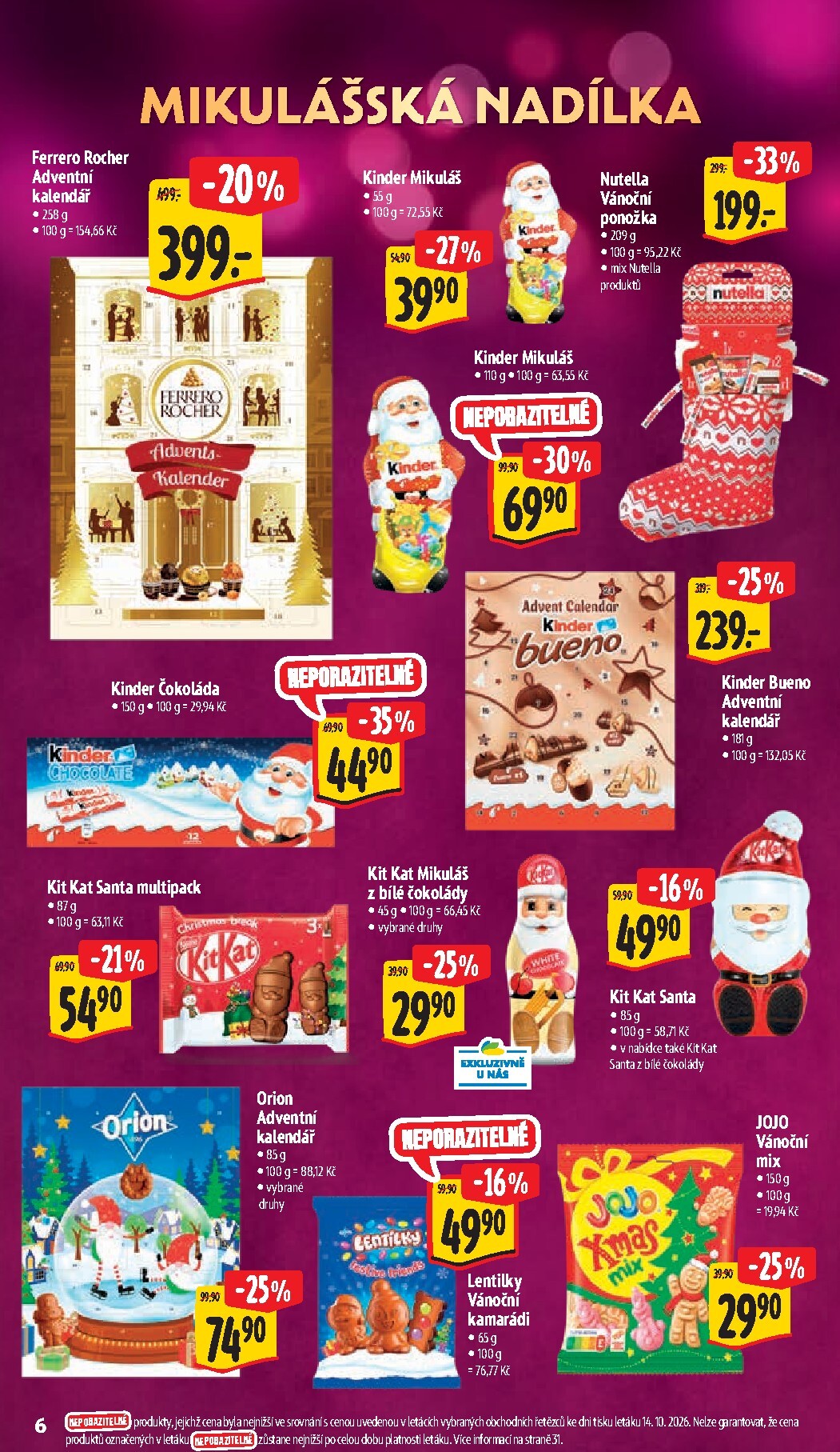 albert - Budoucí Albert Hypermarket leták platný od středy 21.10.2026 do úterý 27.10.2026 - page: 12