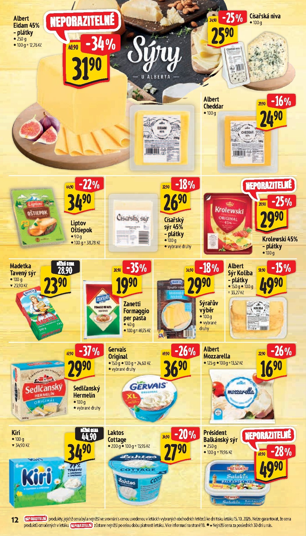 albert - Budoucí Albert Supermarket leták platný od středy 21.10.2026 do úterý 27.10.2026 - page: 20