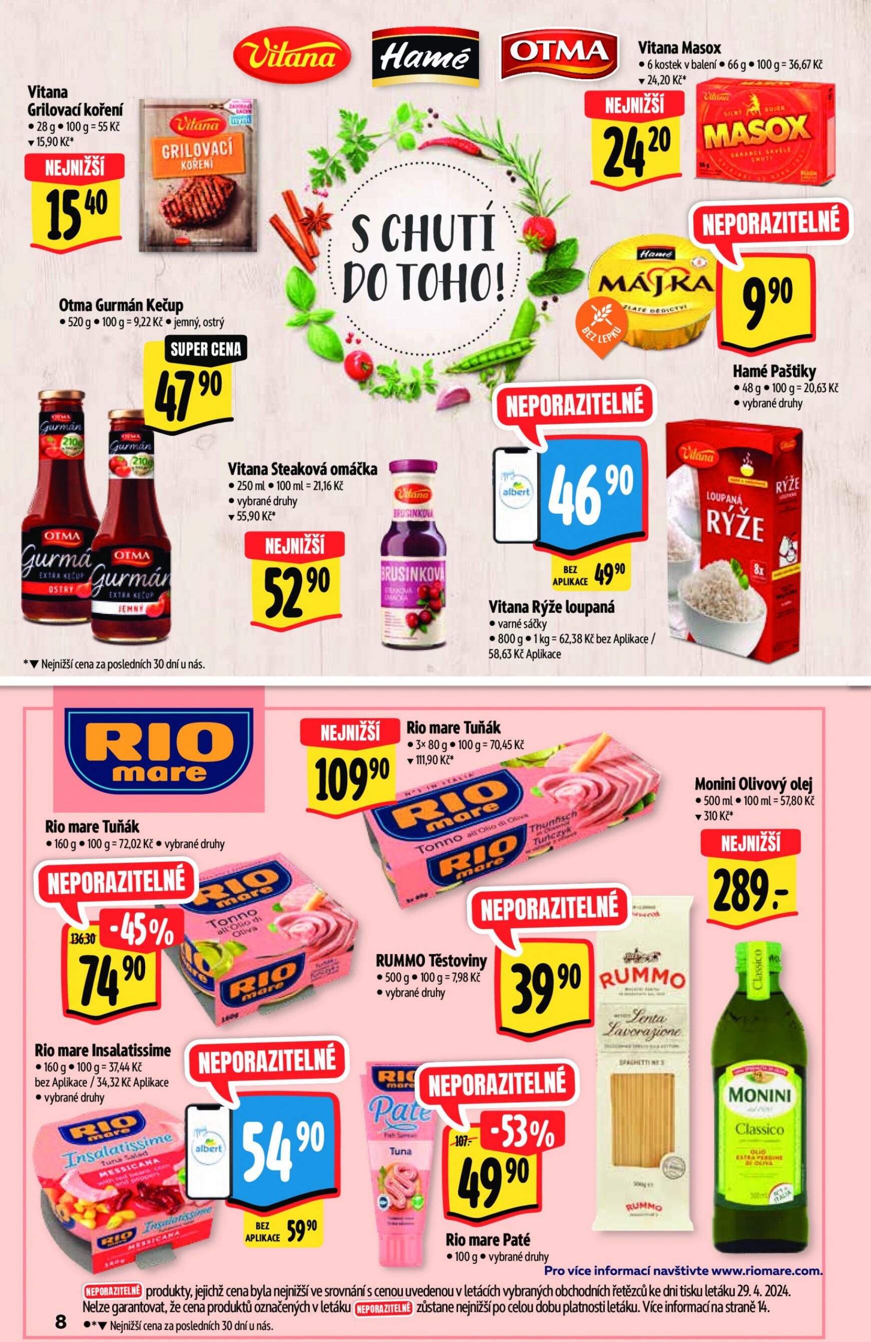 albert - Leták Albert Supermarket - Katalog oblíbených značek aktuální 09.05. - 21.05. - page: 8