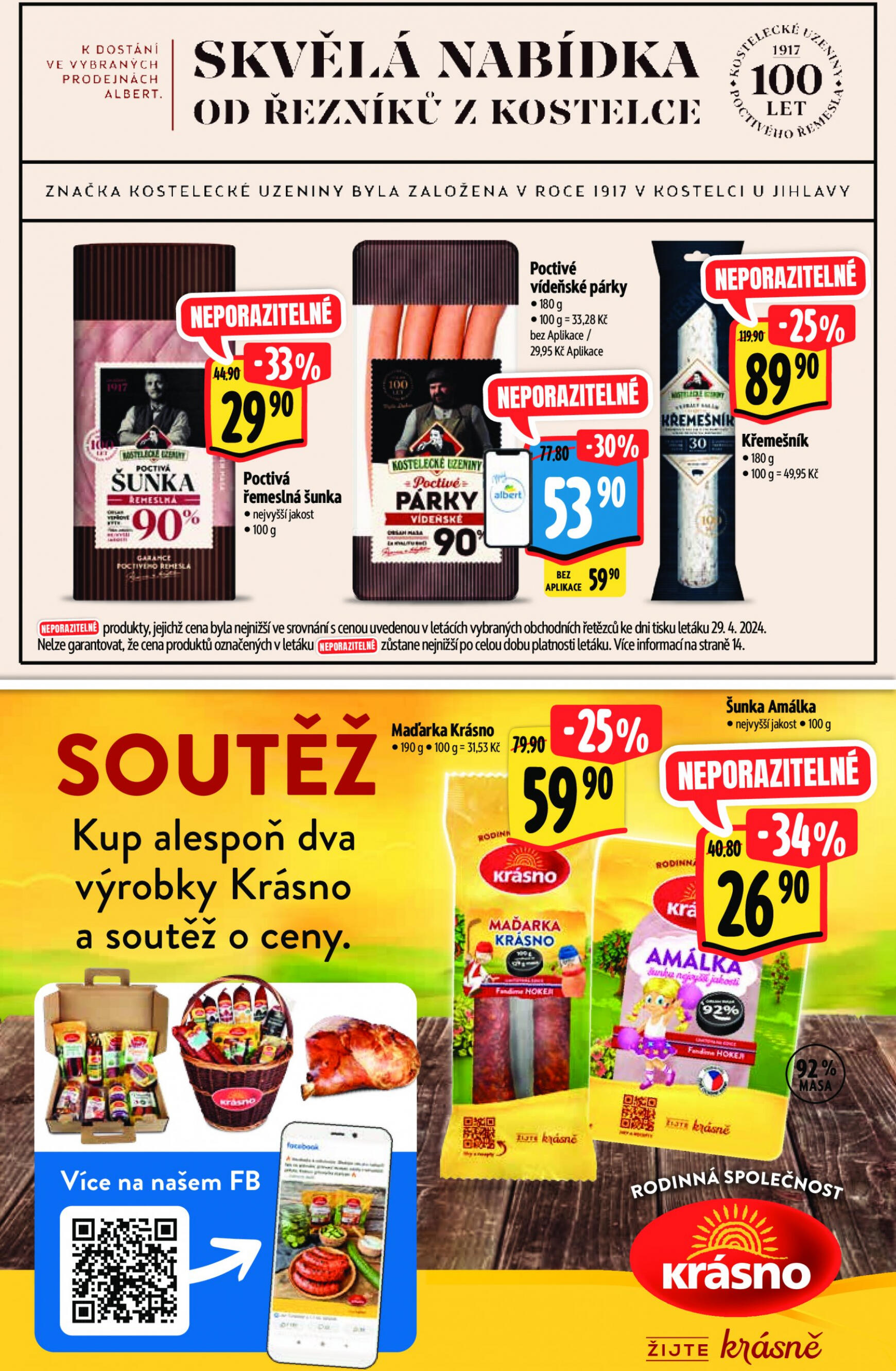albert - Leták Albert Supermarket - Katalog oblíbených značek aktuální 09.05. - 21.05. - page: 2