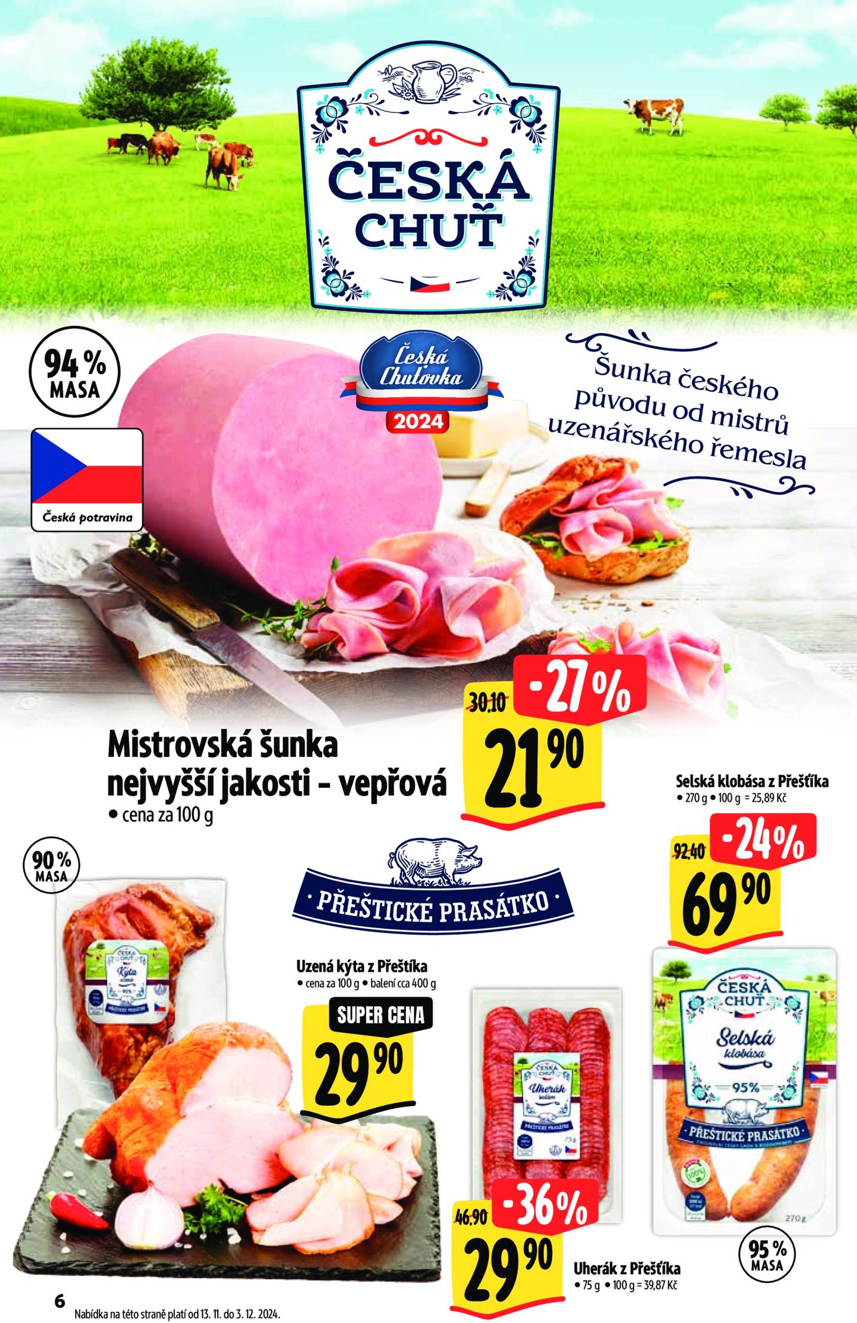 albert - Leták Albert Hypermarket - Vánoce od 13.11. do 31.12. - page: 6