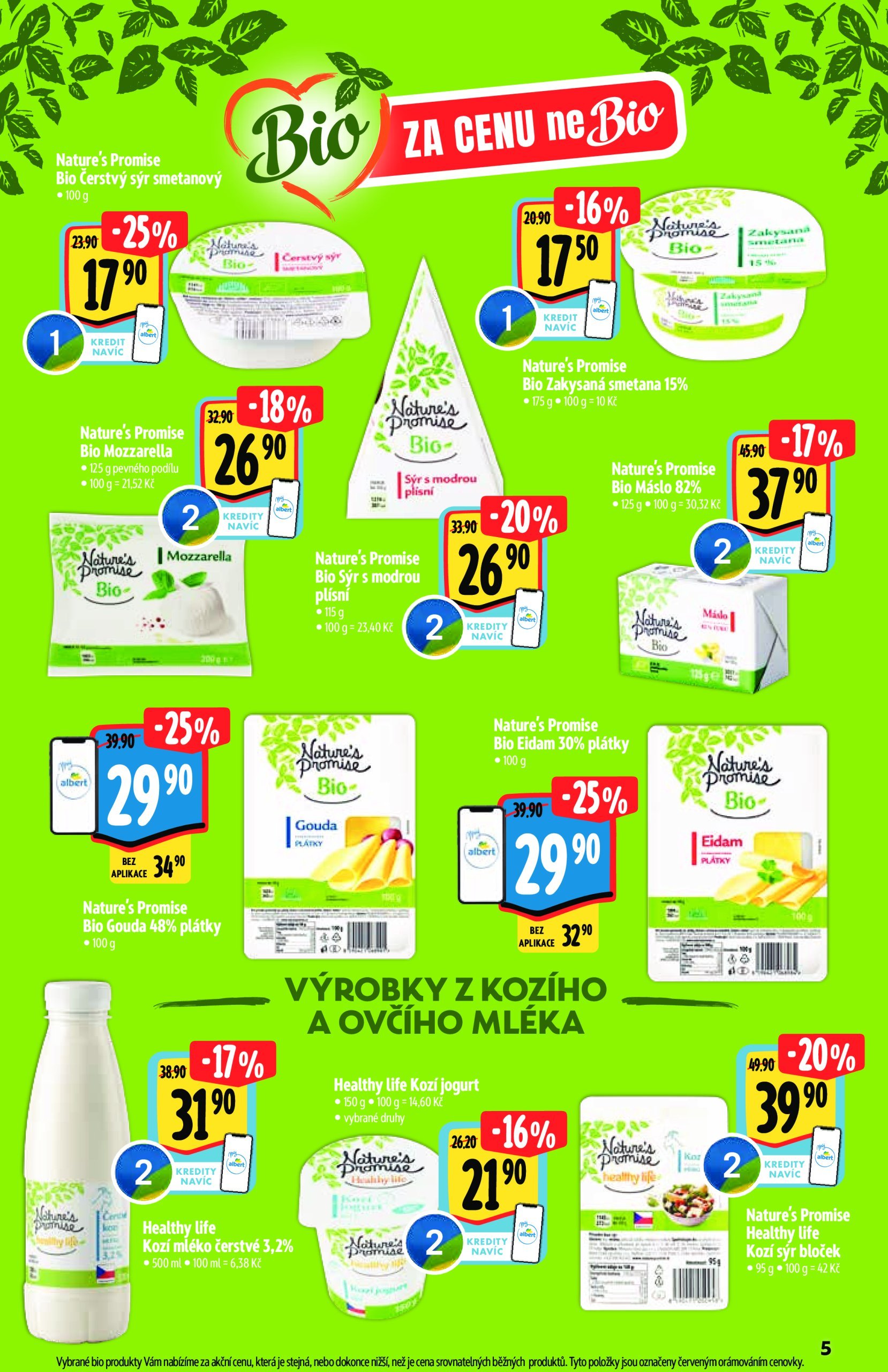 albert - Leták Albert Supermarket - Bio od 15.01. do 11.02. - page: 5