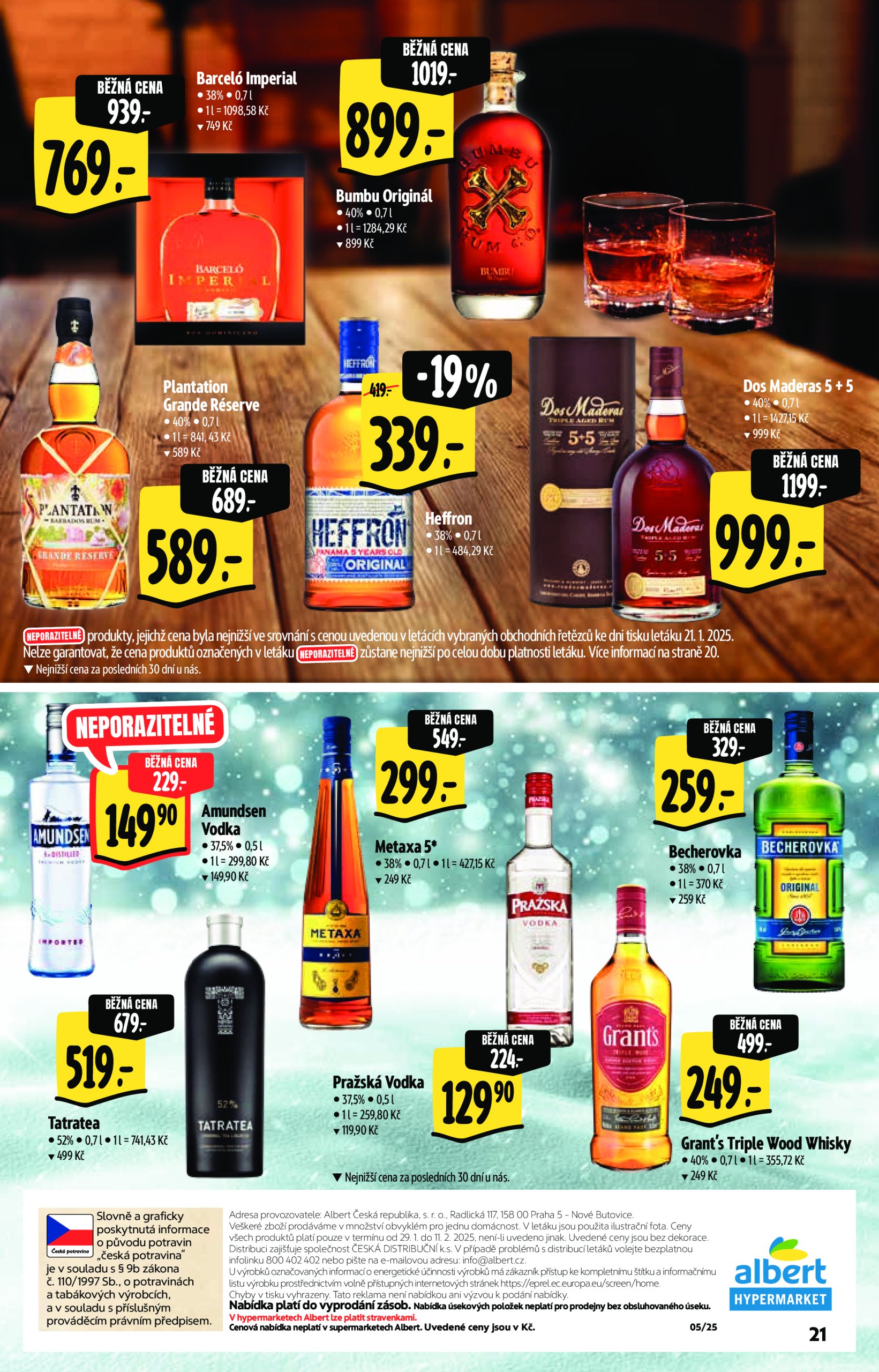 albert - Leták Albert Hypermarket - Akční katalog od 29.01. do 11.02. - page: 21