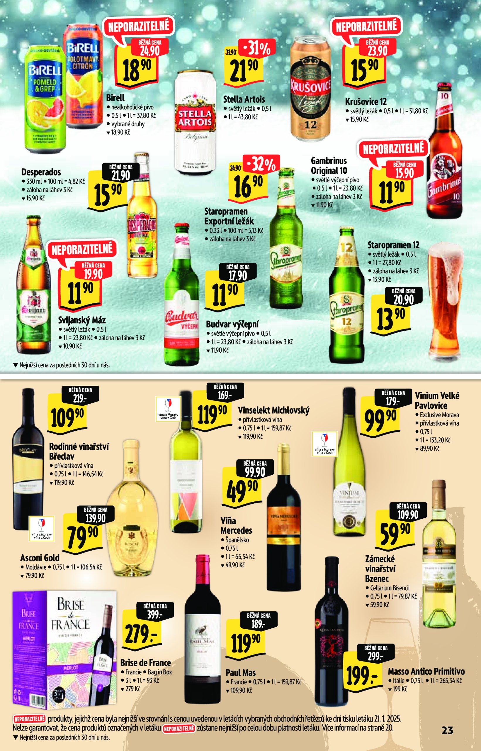 albert - Leták Albert Hypermarket - Akční katalog od 29.01. do 11.02. - page: 23